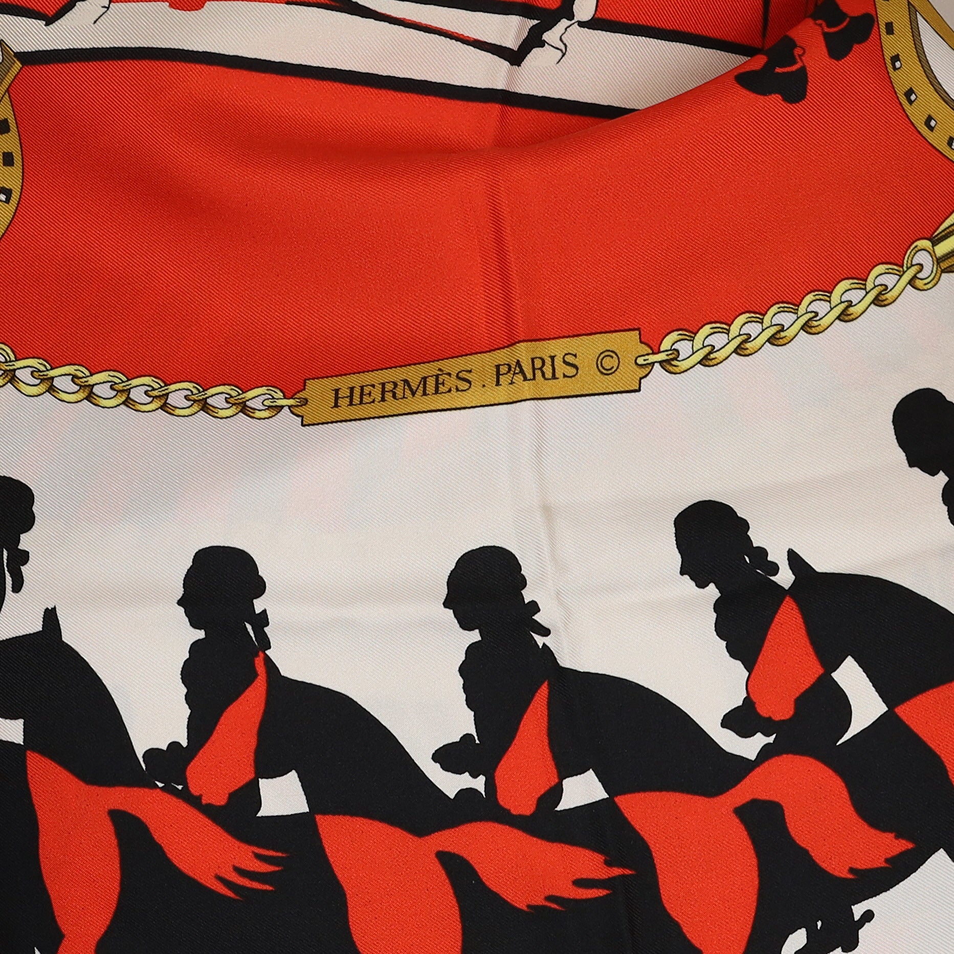Hermès Manège Silk Scarf Quite Rare