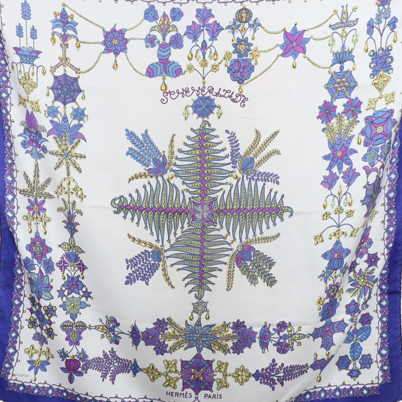 Hermès Scheherazade Silk Scarf