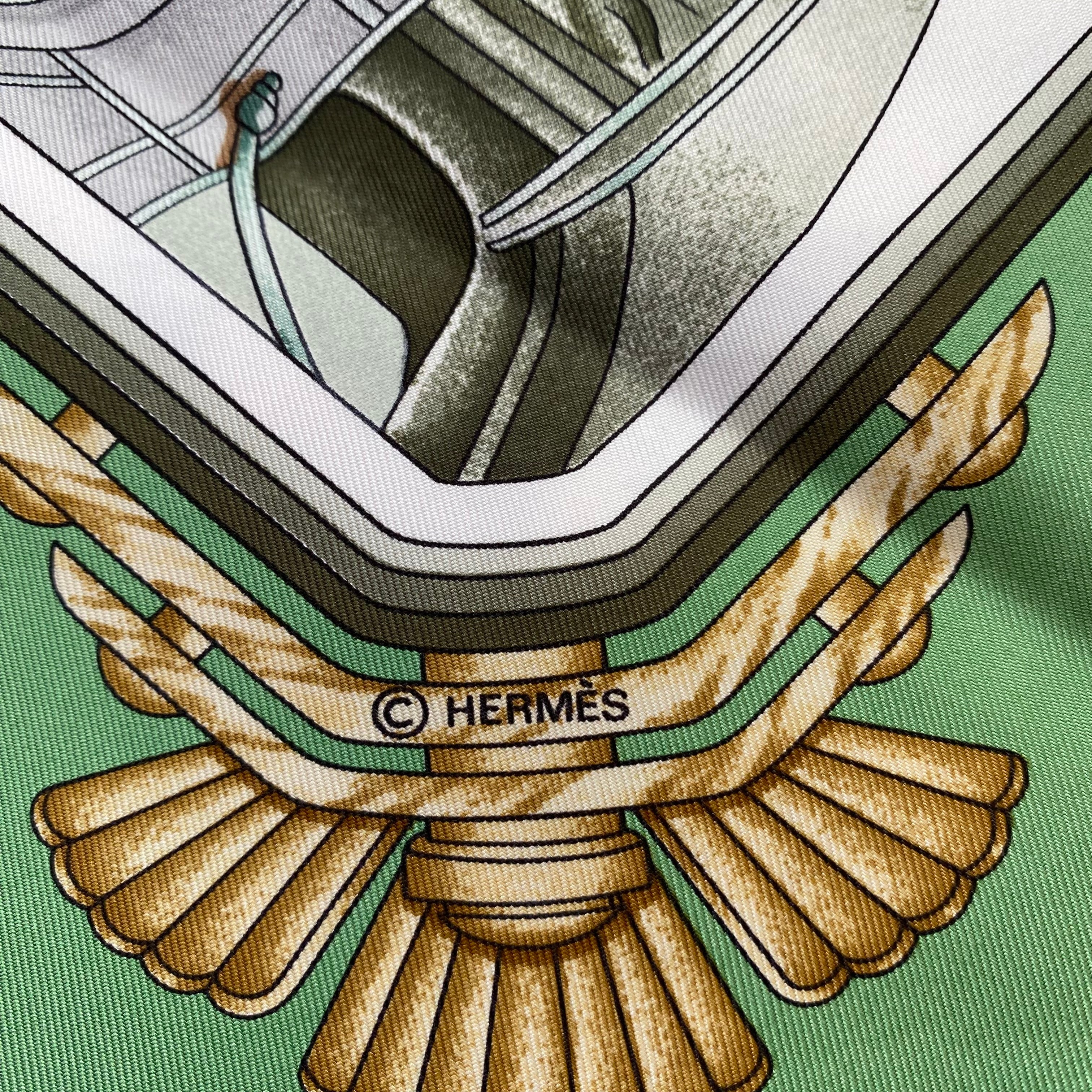 Brand New Boxed Hermès Automobile Silk Scarf Quite Rare