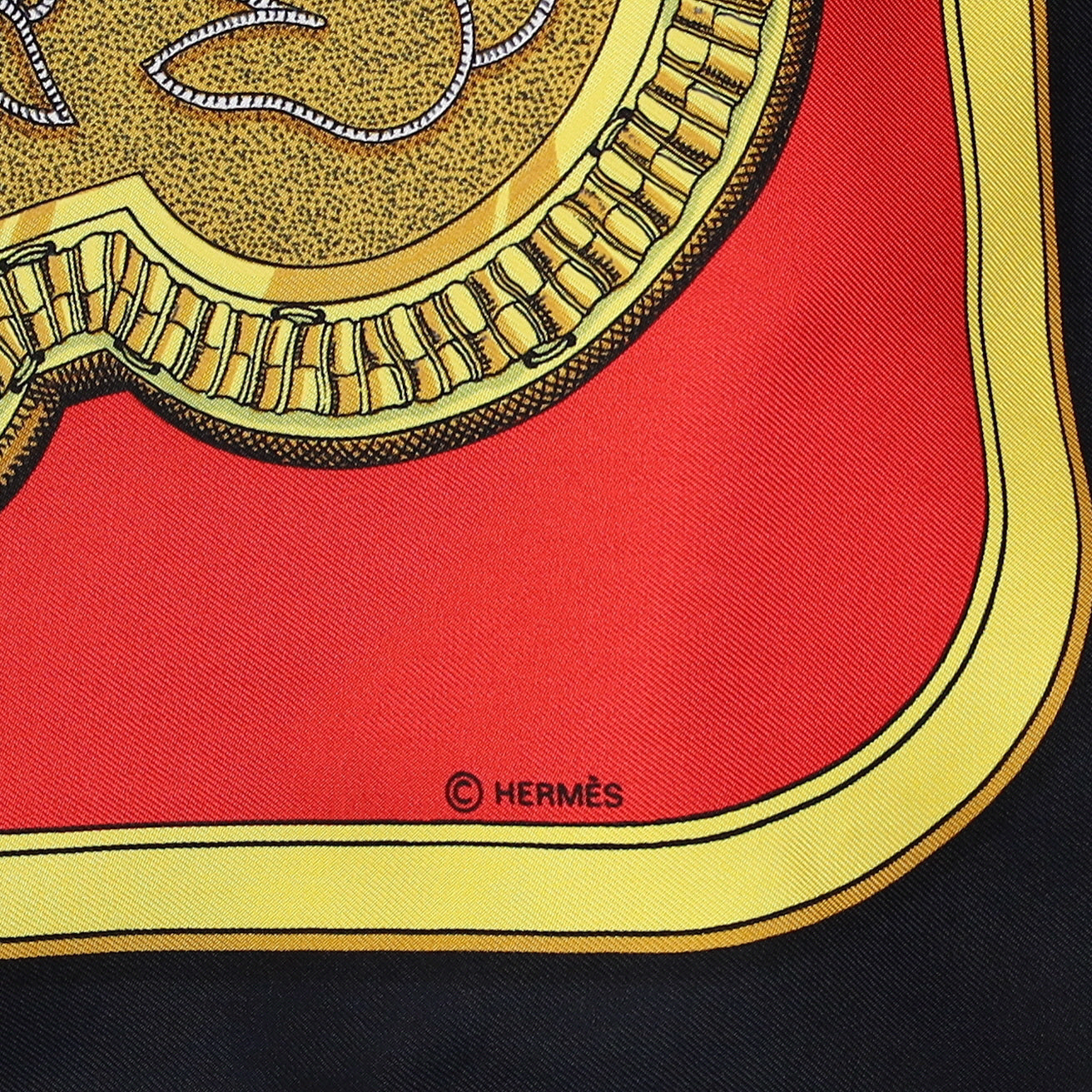 Pristine Hermès Grand Apparat Silk Scarf