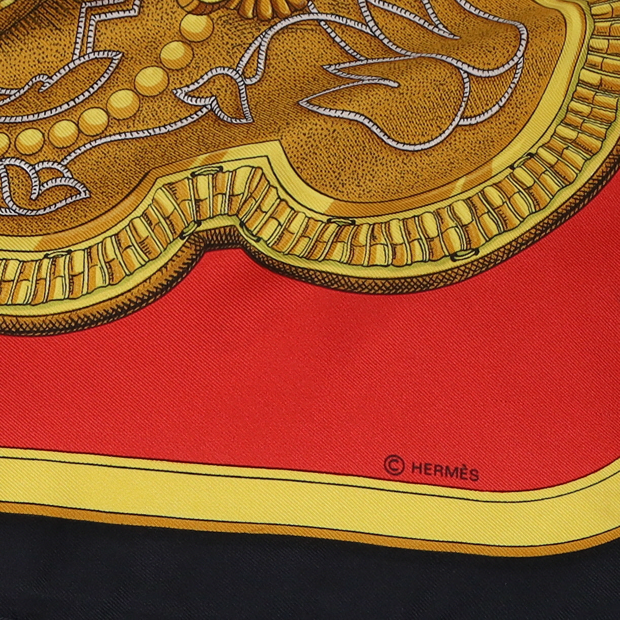 Hermès Grand Apparat Silk Scarf
