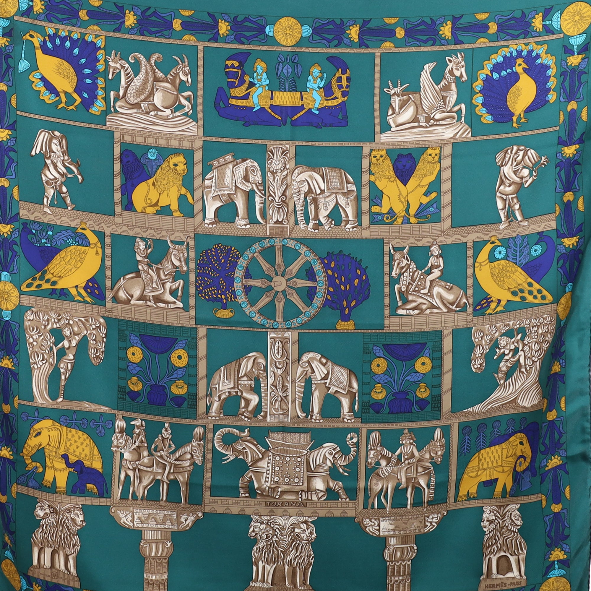 Hermès Torana Silk Scarf