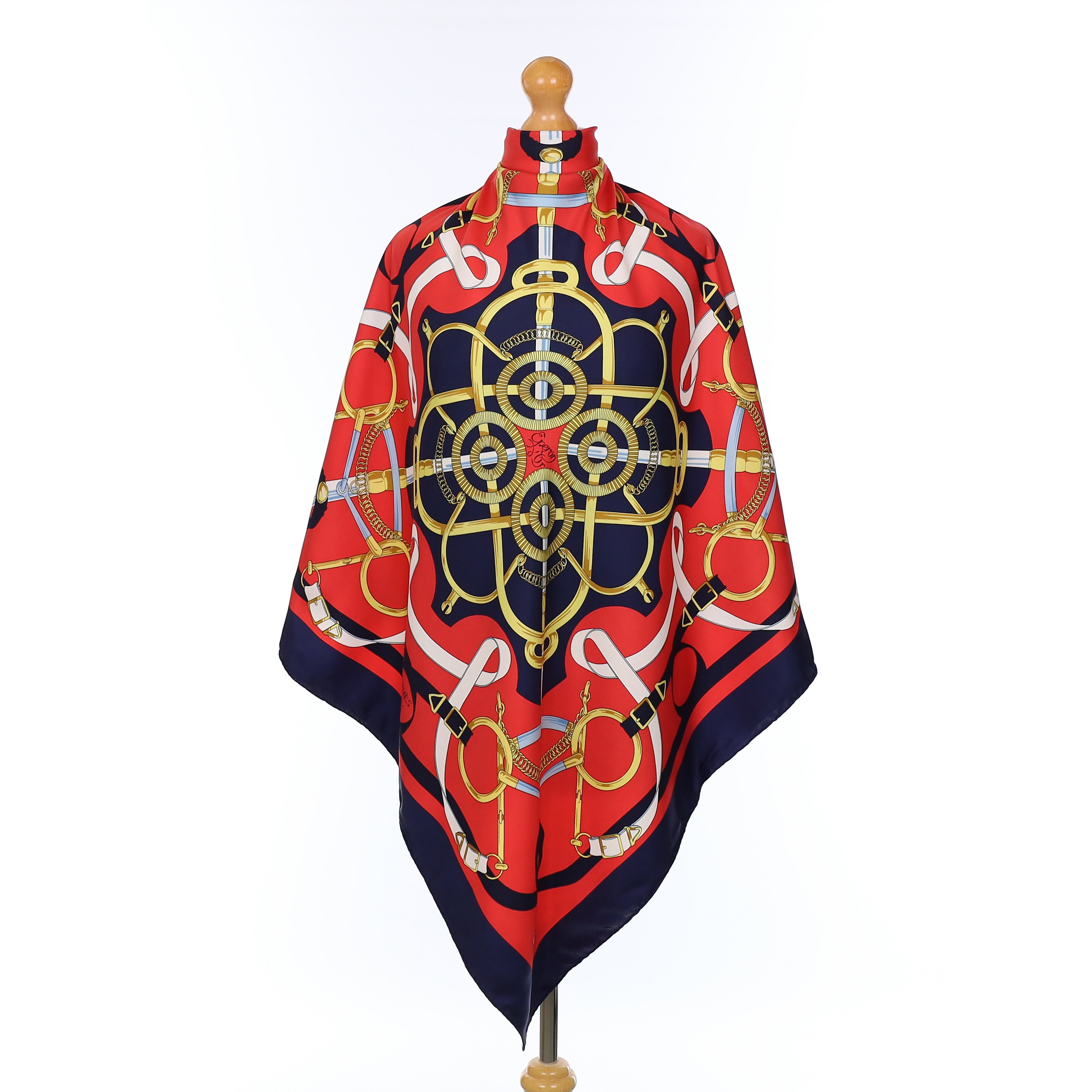 Hermès Eperon D’or Silk Scarf