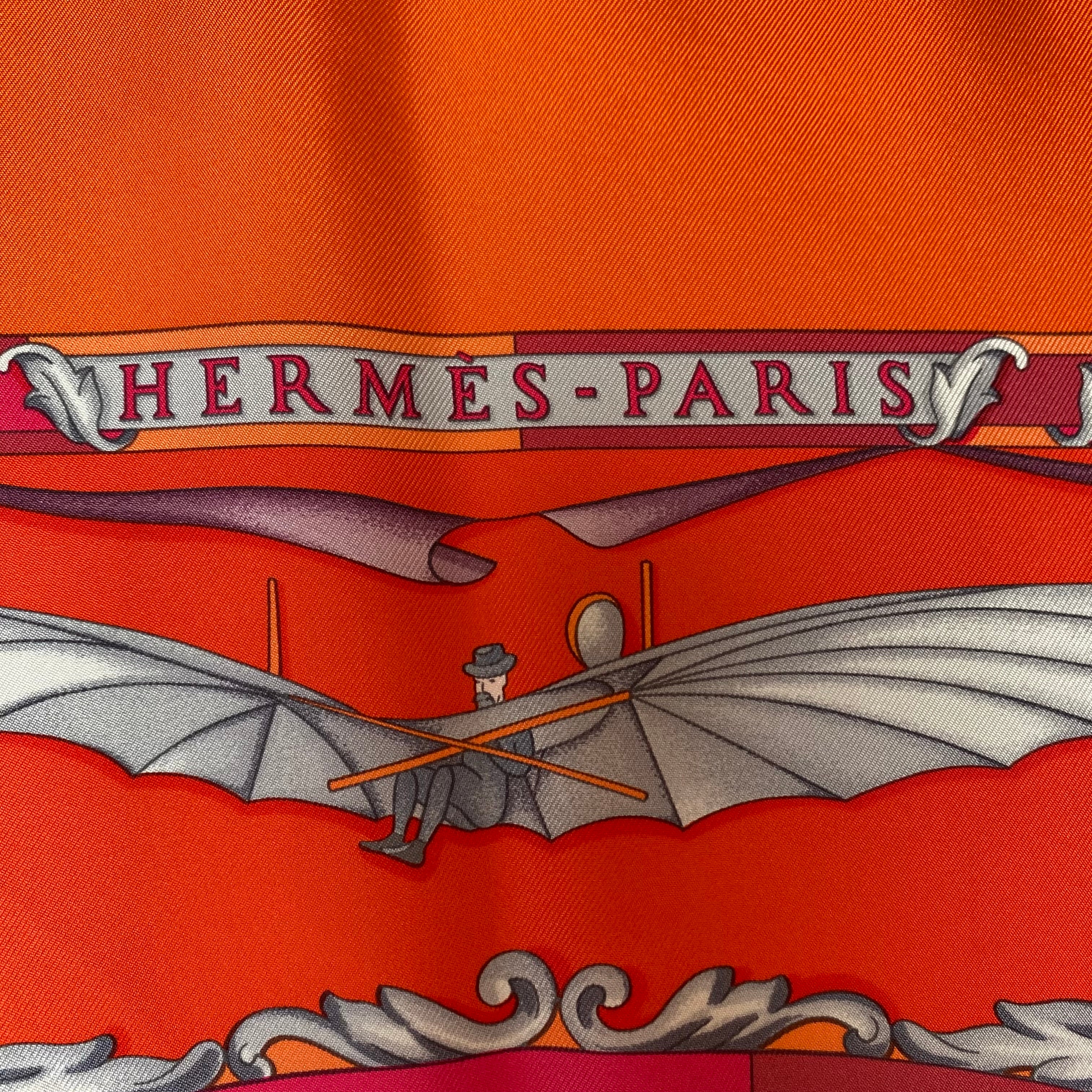 Brand New Boxed Hermès Rêves D’espace Silk Scarf Quite Rare