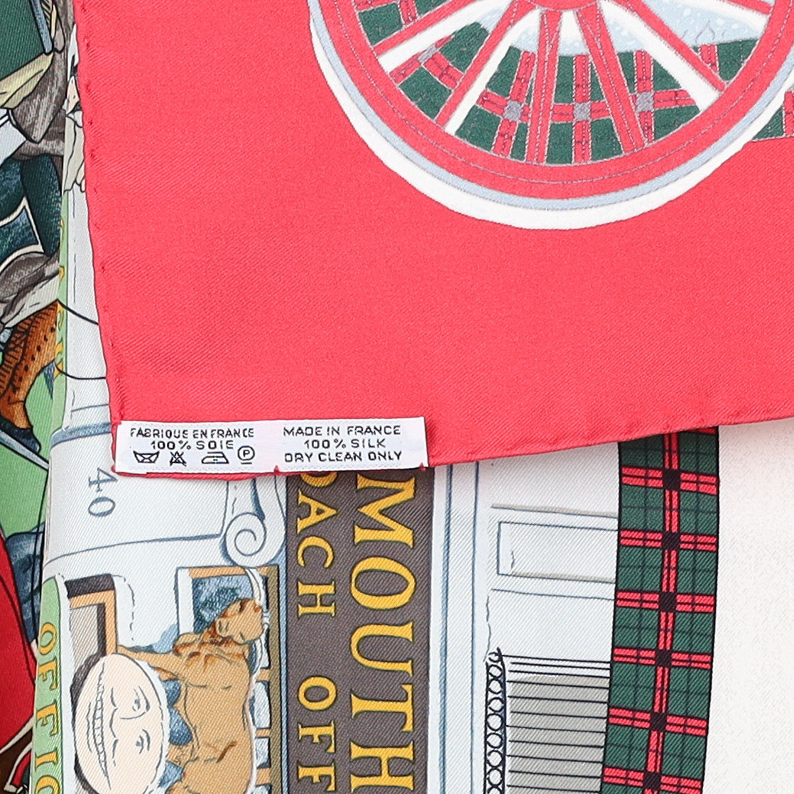 Hermès L’hiver en Poste Silk Scarf