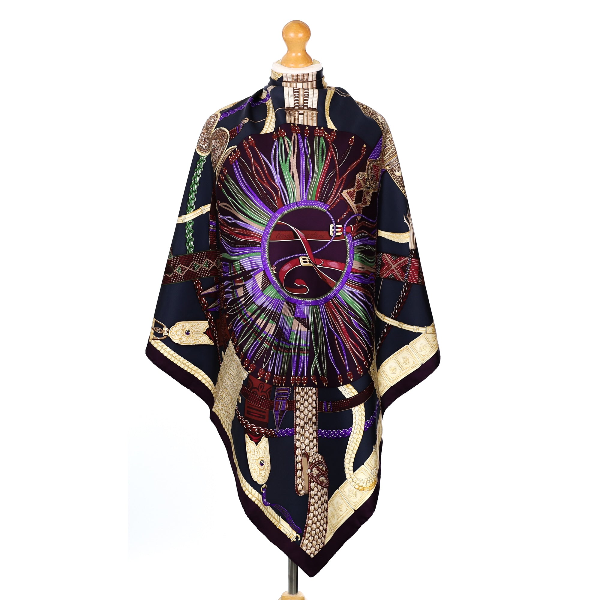Brand New Boxed Hermés Ceintures et Liens Silk Scarf Quite Rare