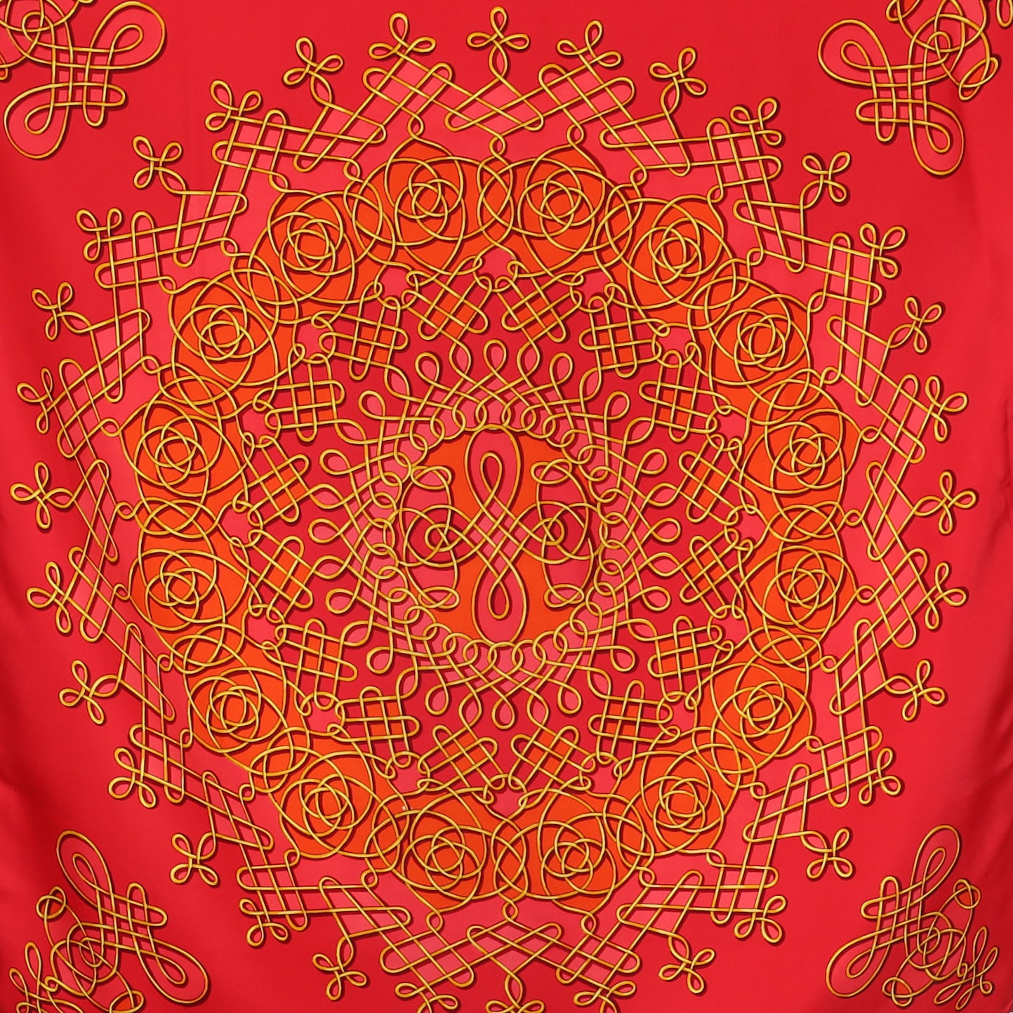 Hermès Vinci Silk Scarf