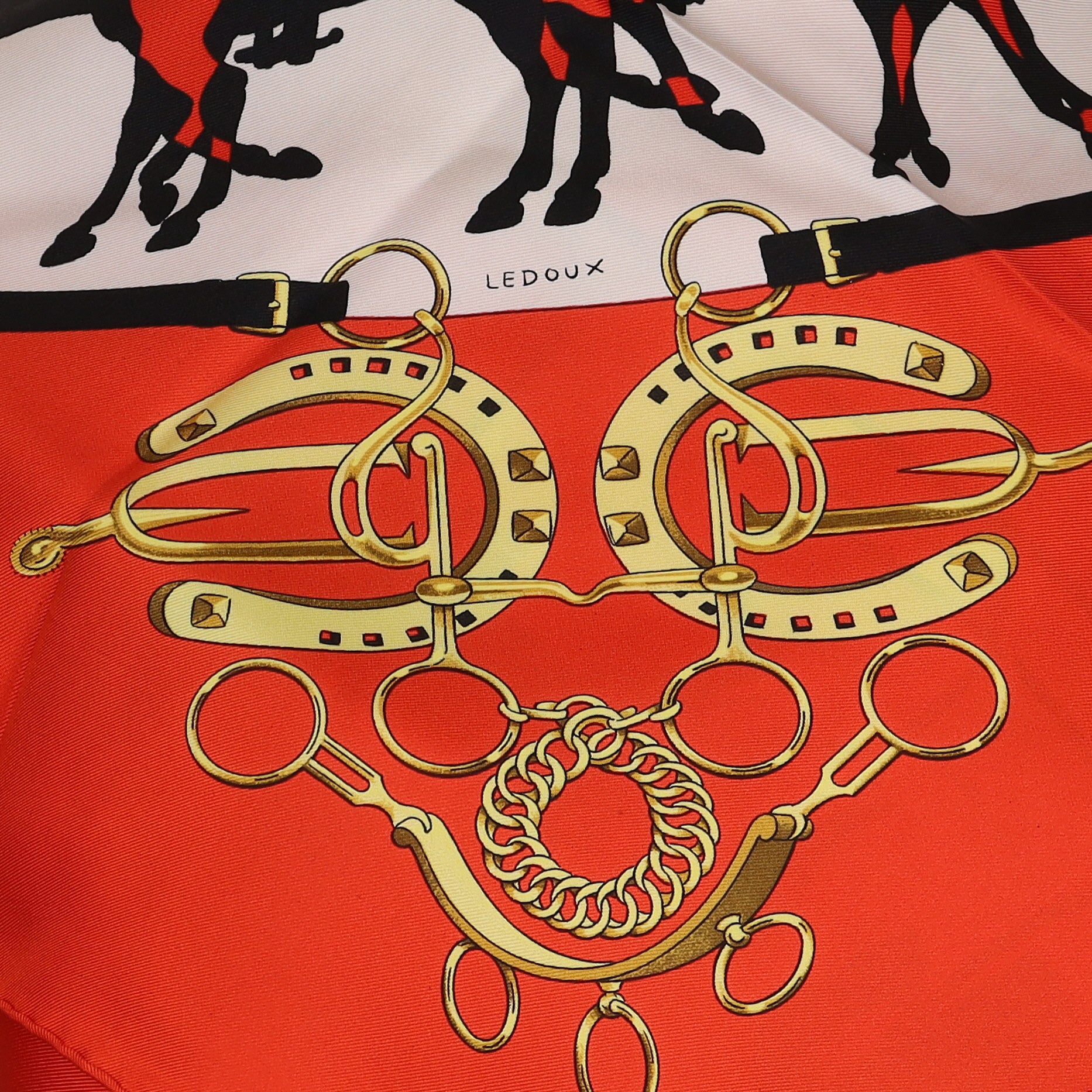 Hermès Manège Silk Scarf Quite Rare