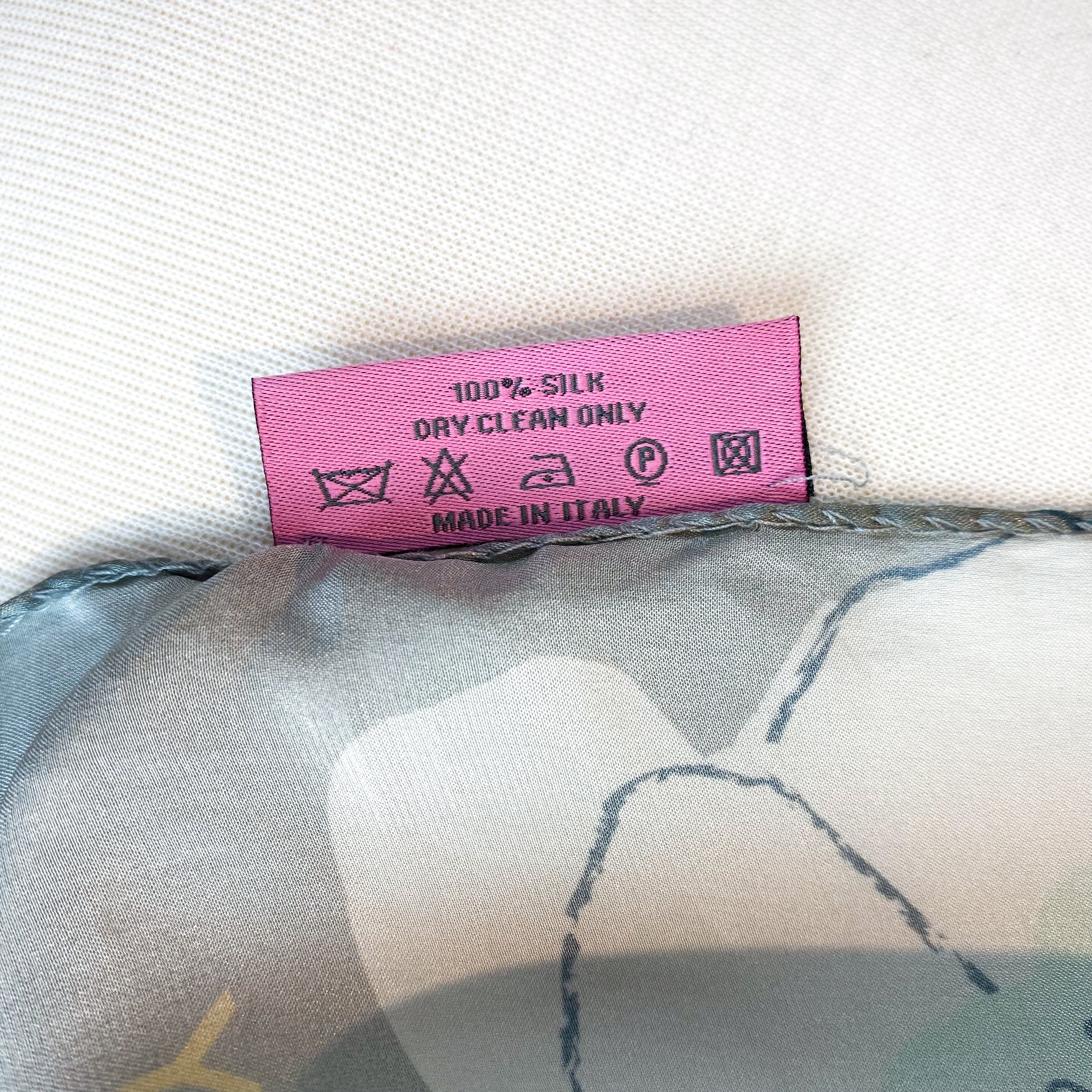 Radley Floral Satin Silk Scarf