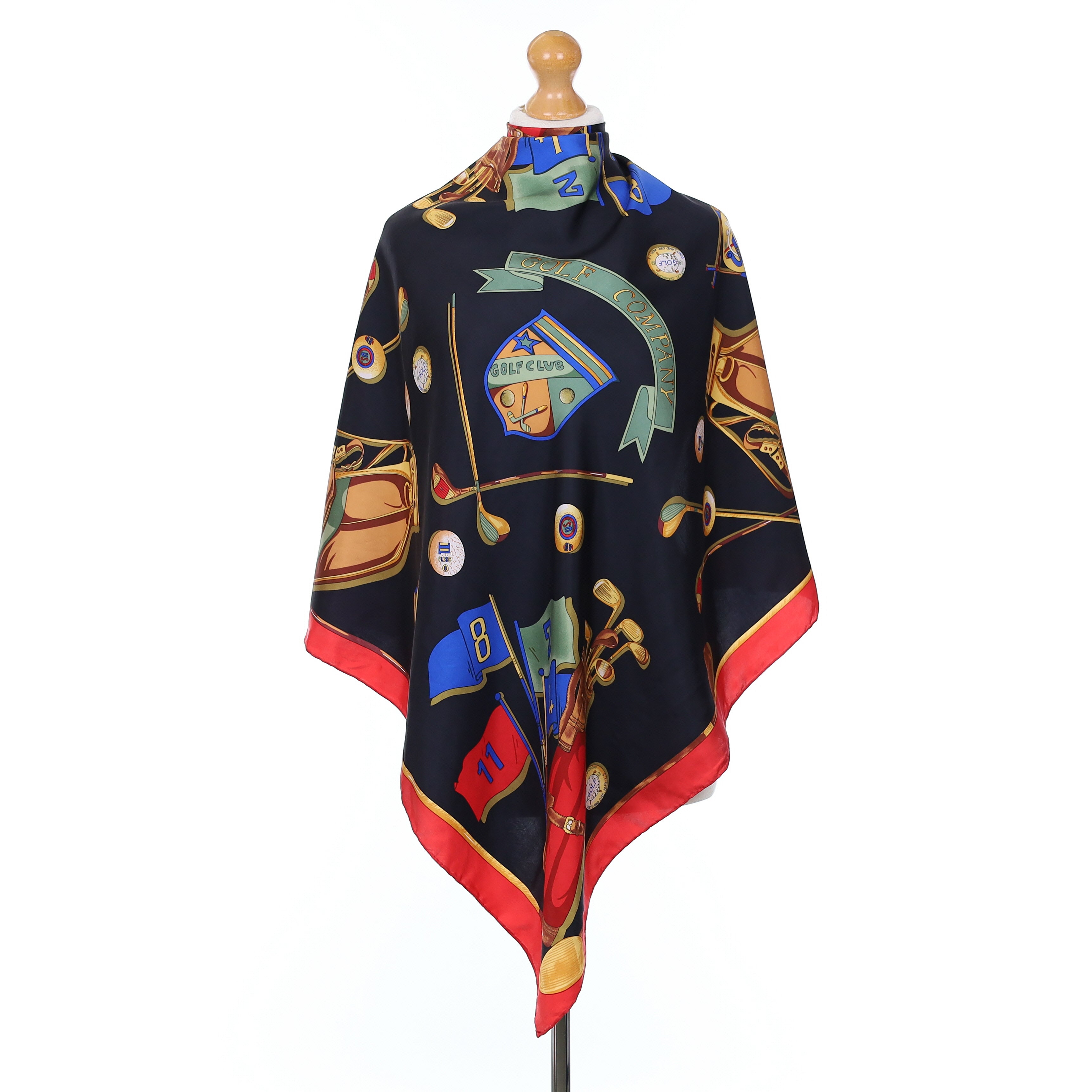 Codello Golf Motif Silk Scarf