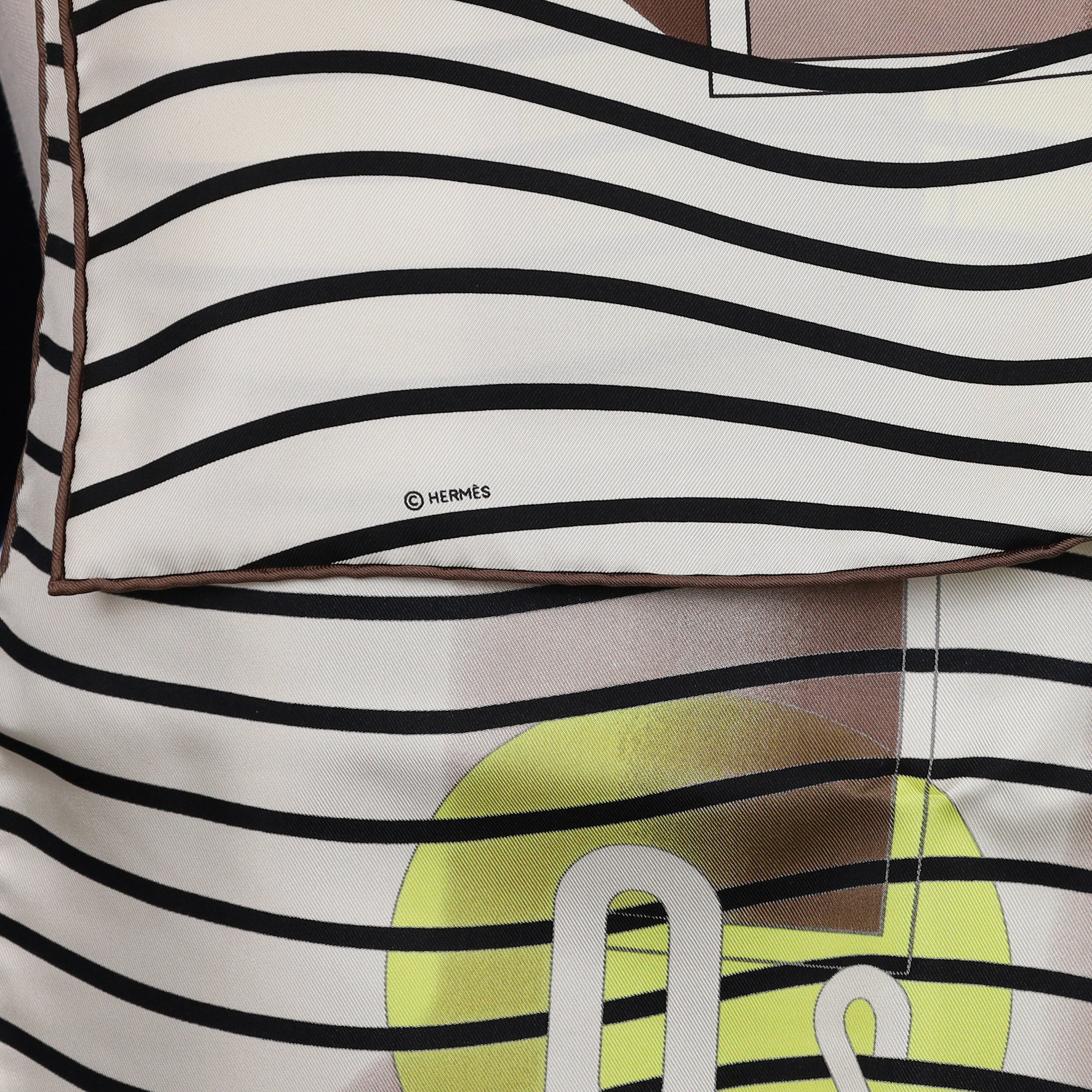 Boxed Hermès H20 Silk Scarf Rare