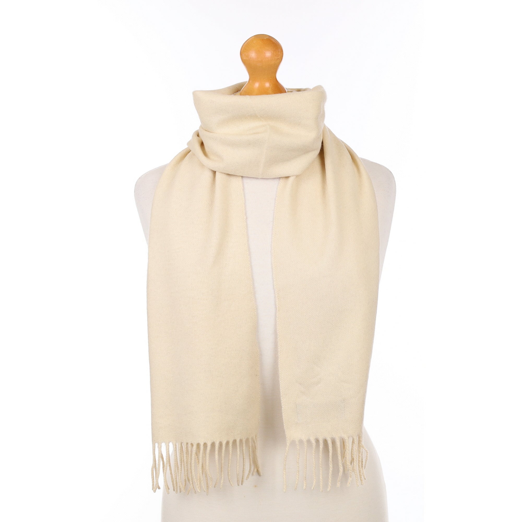 Alabaster Cashmere Woven Scarf