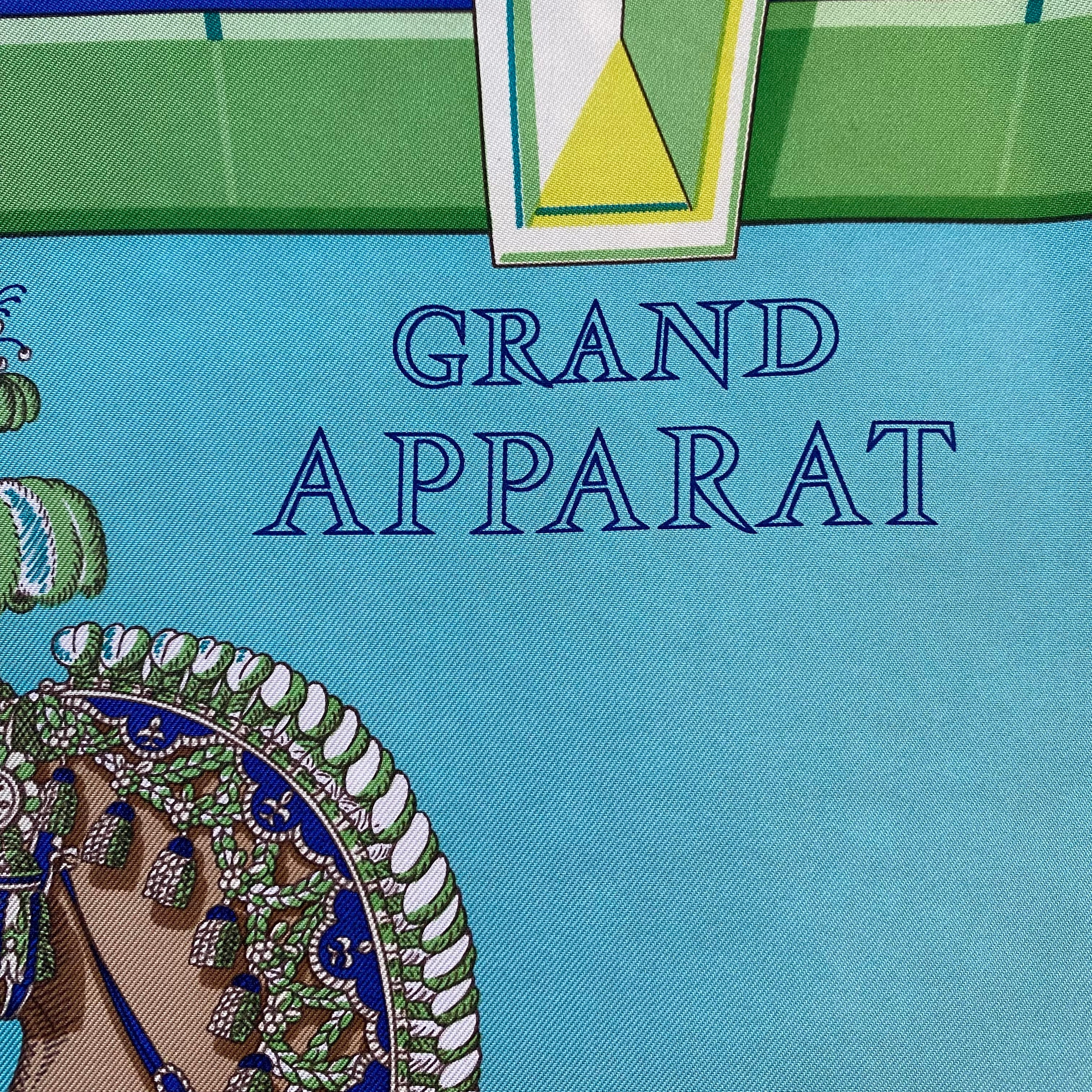 Hermès Grand Apparat Silk Scarf
