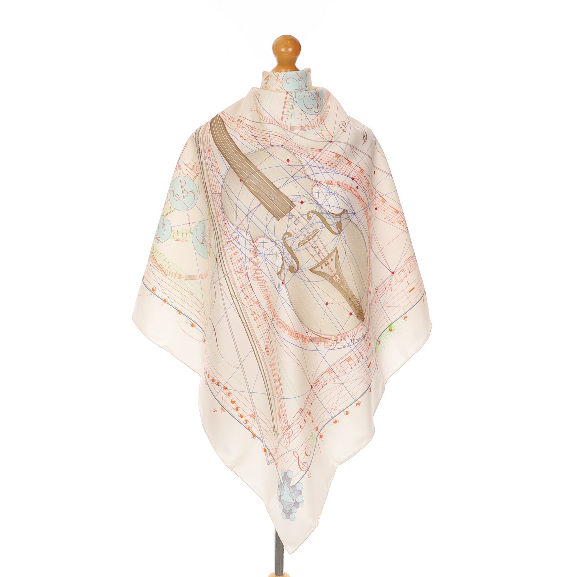 Hermès Musique Des Spheres Silk Scarf