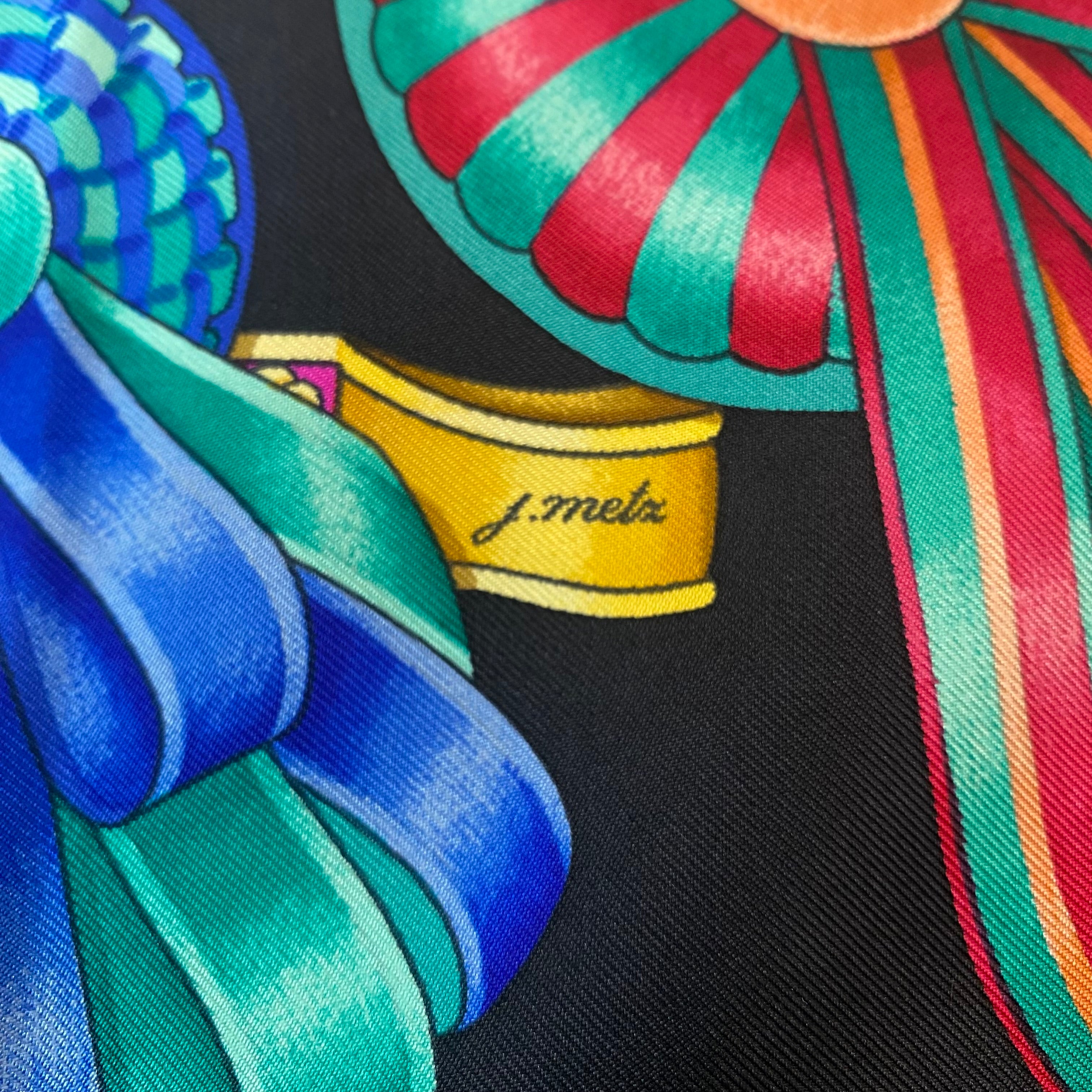 Hermès Les Rubans Du Cheval Silk Scarf