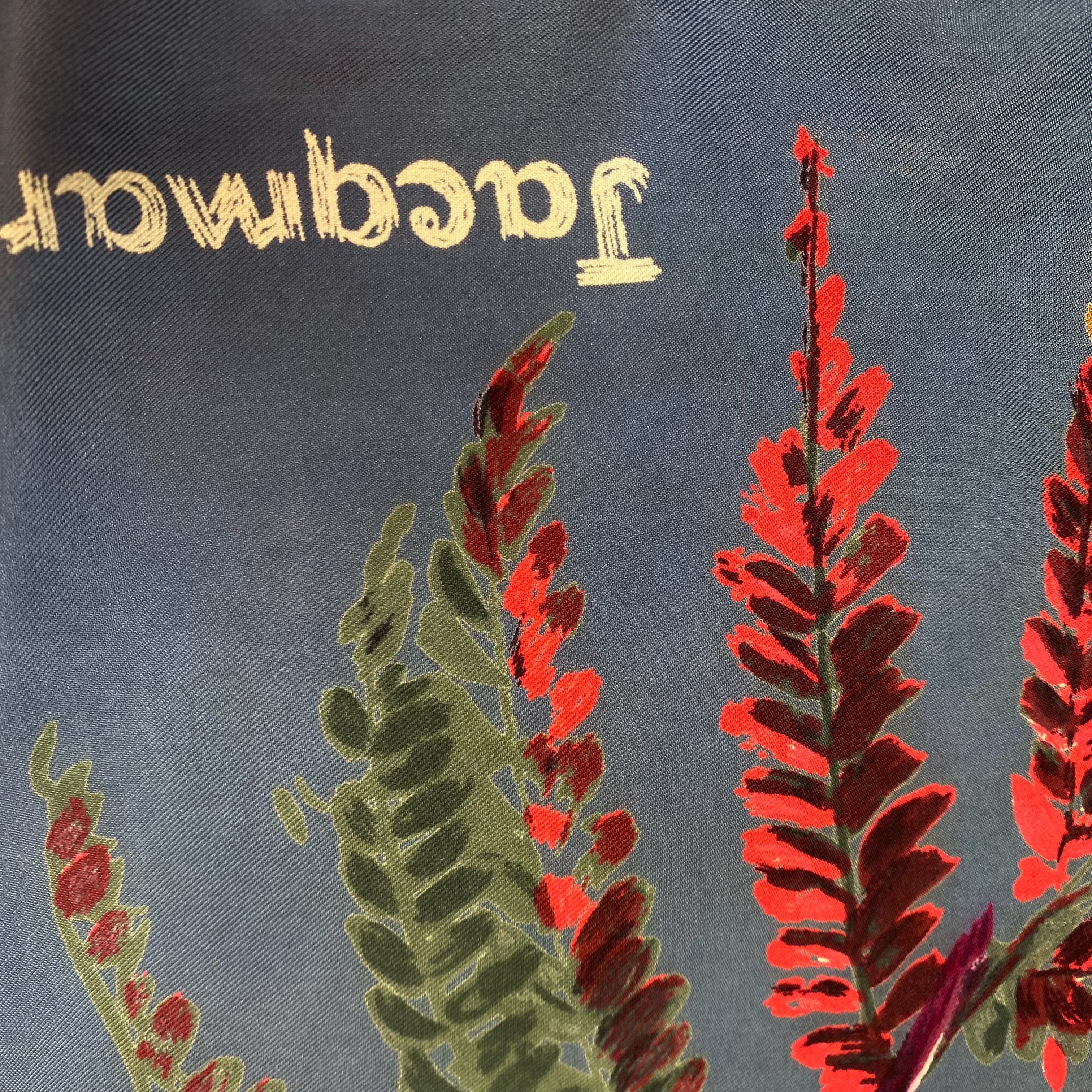 1960s Jacqmar Vintage Silk Scarf