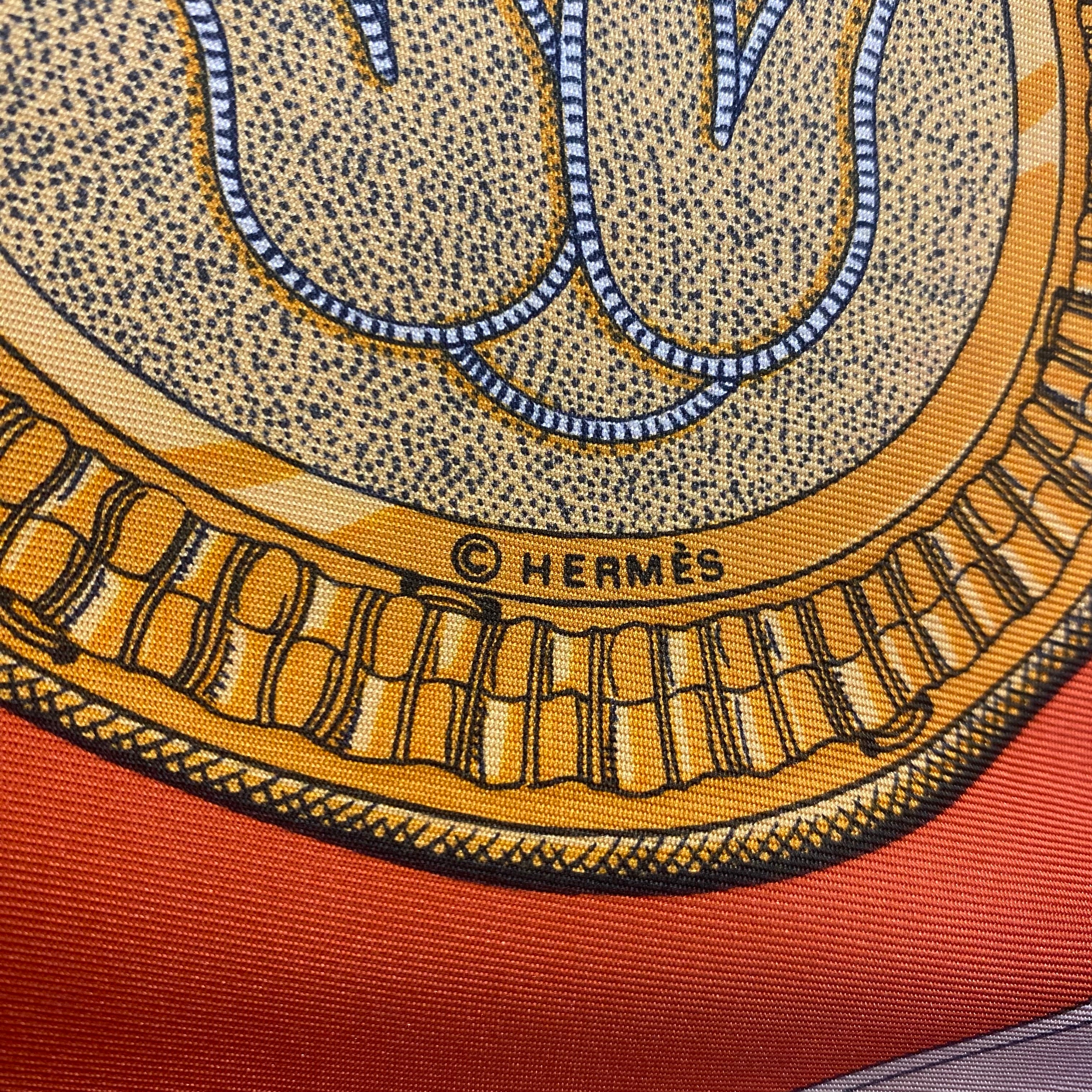 Hermès Grand Aparat Silk Scarf
