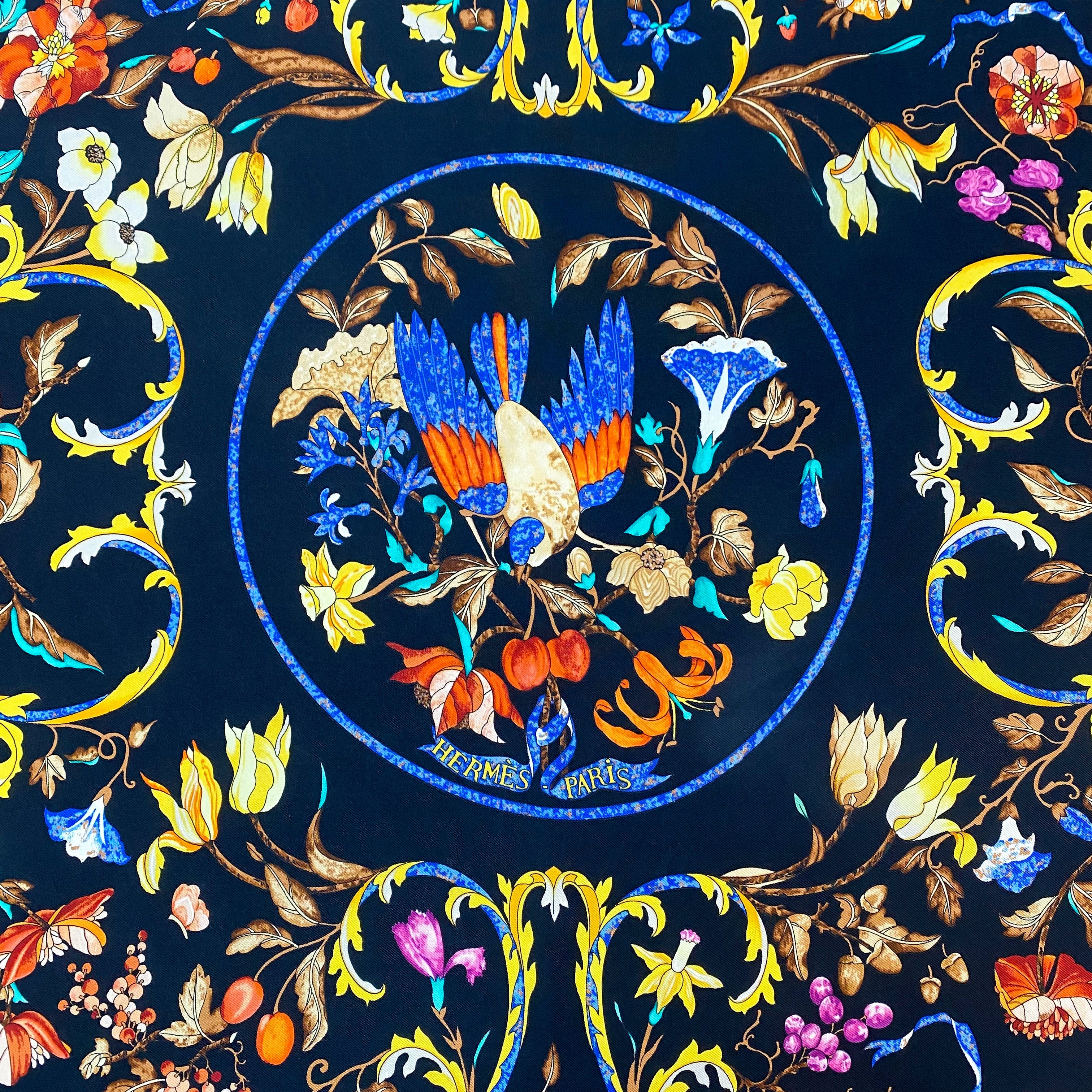 Immaculate Boxed Hermès Pierres D’orient Et d’Occident Silk Scarf