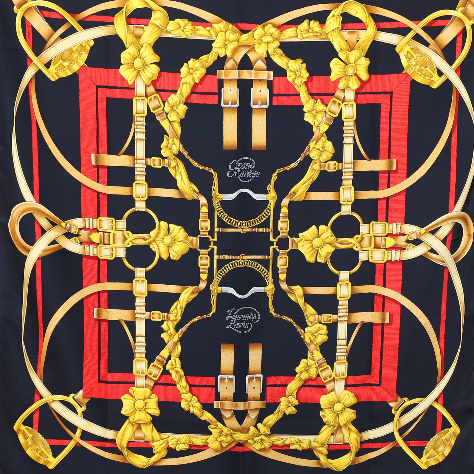 Hermès Grand Manège Silk Scarf