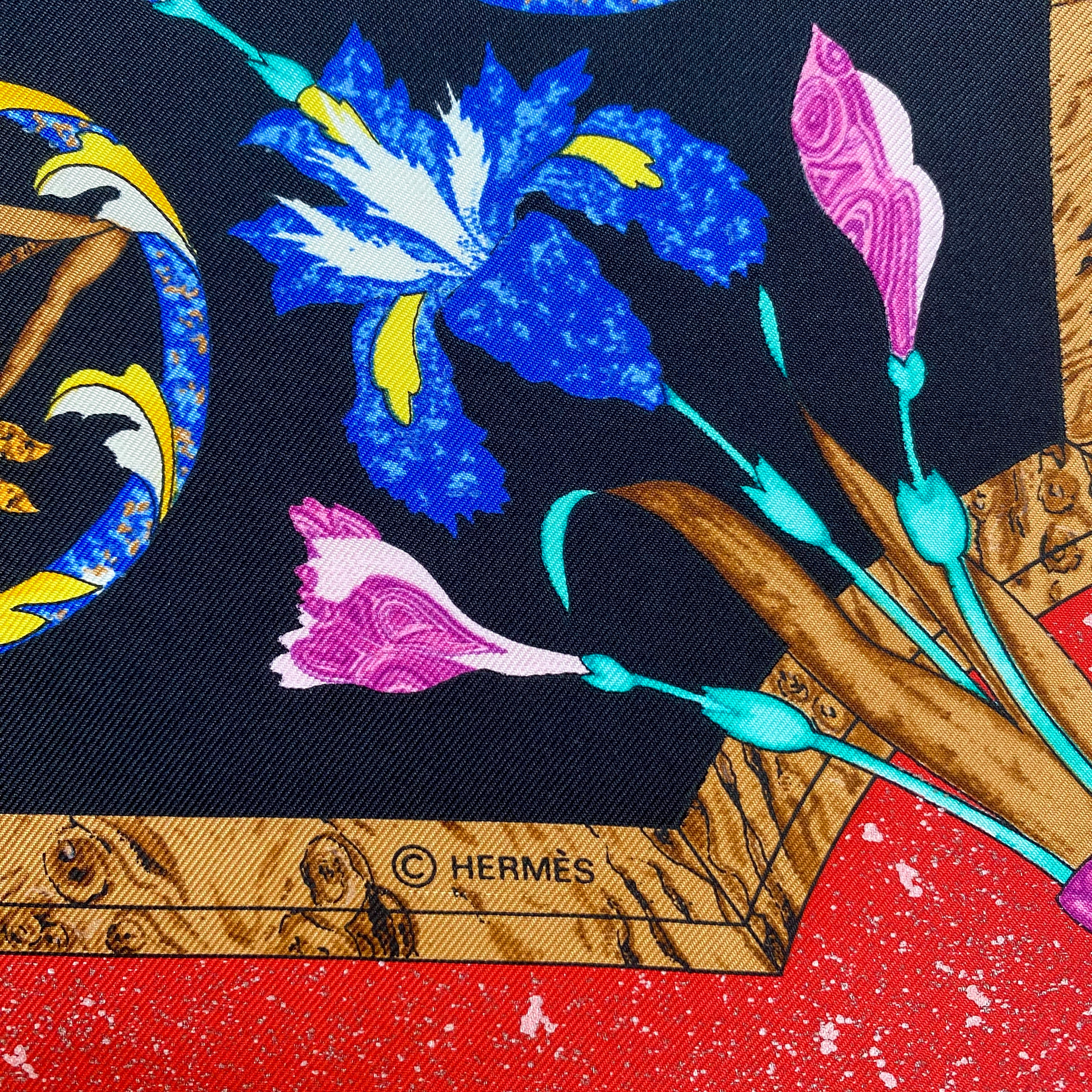 Immaculate Boxed Hermès Pierres D’orient Et d’Occident Silk Scarf