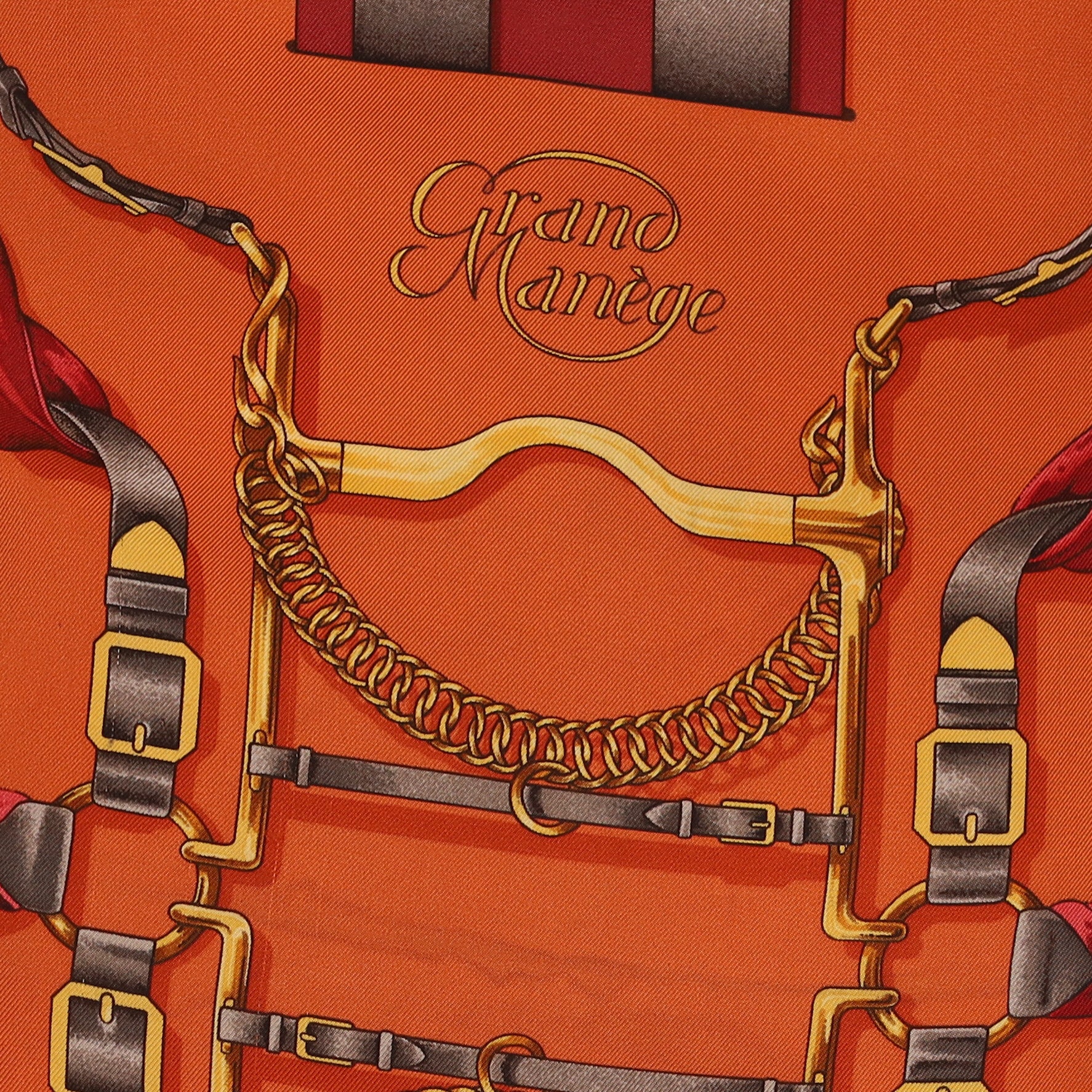 Hermès Grand Manège Silk Scarf