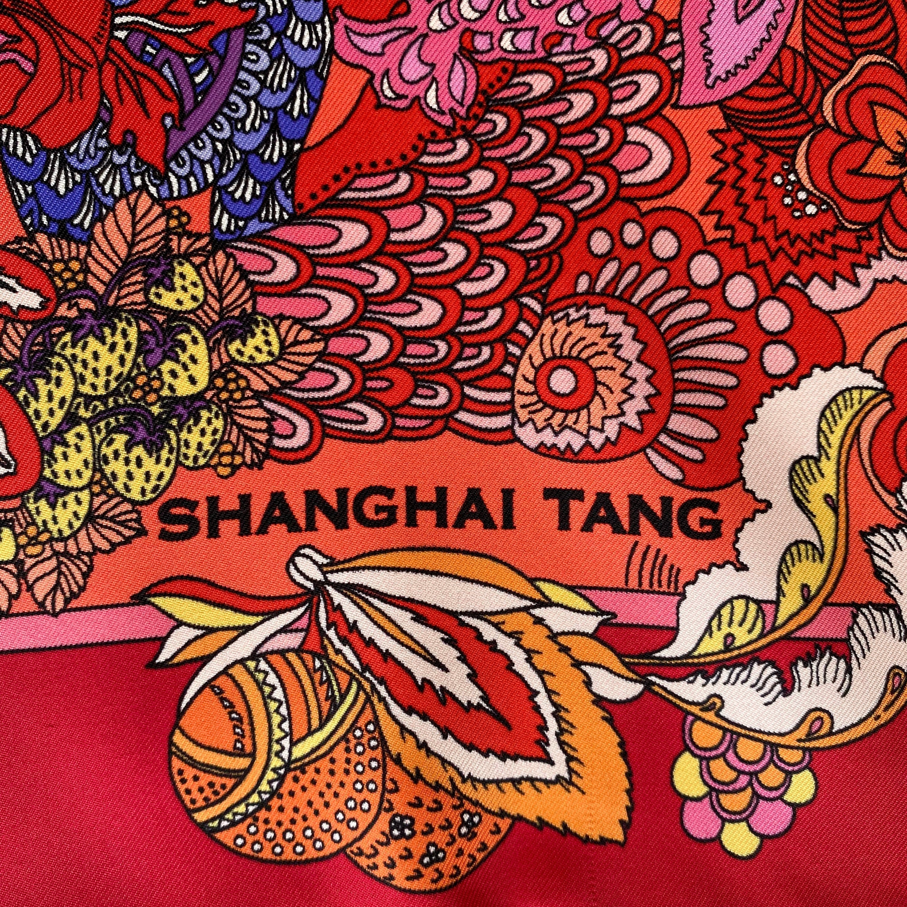 Boxed Shanghai Tang Silk Scarf