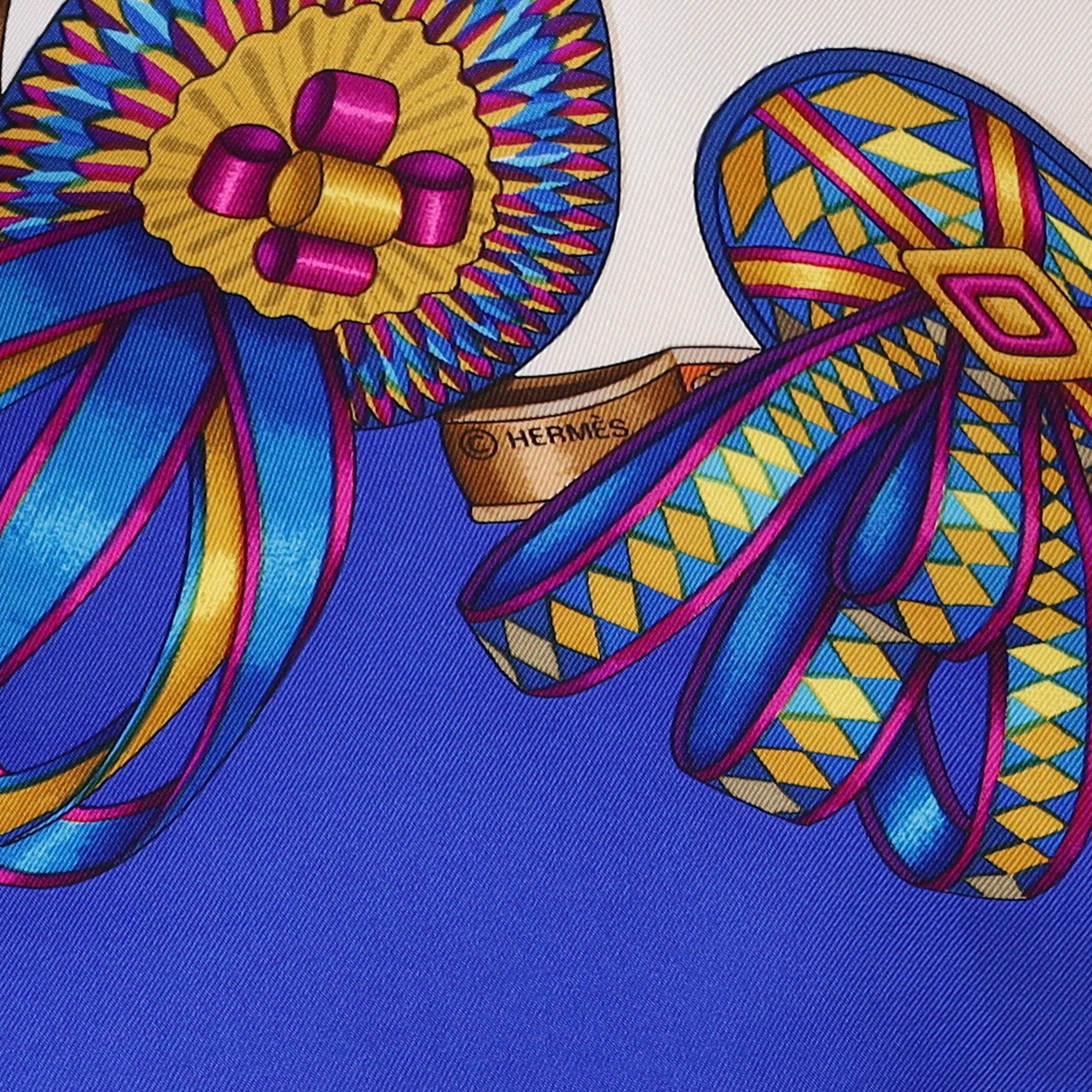 Hermès Les Rubans du Cheval Silk Scarf
