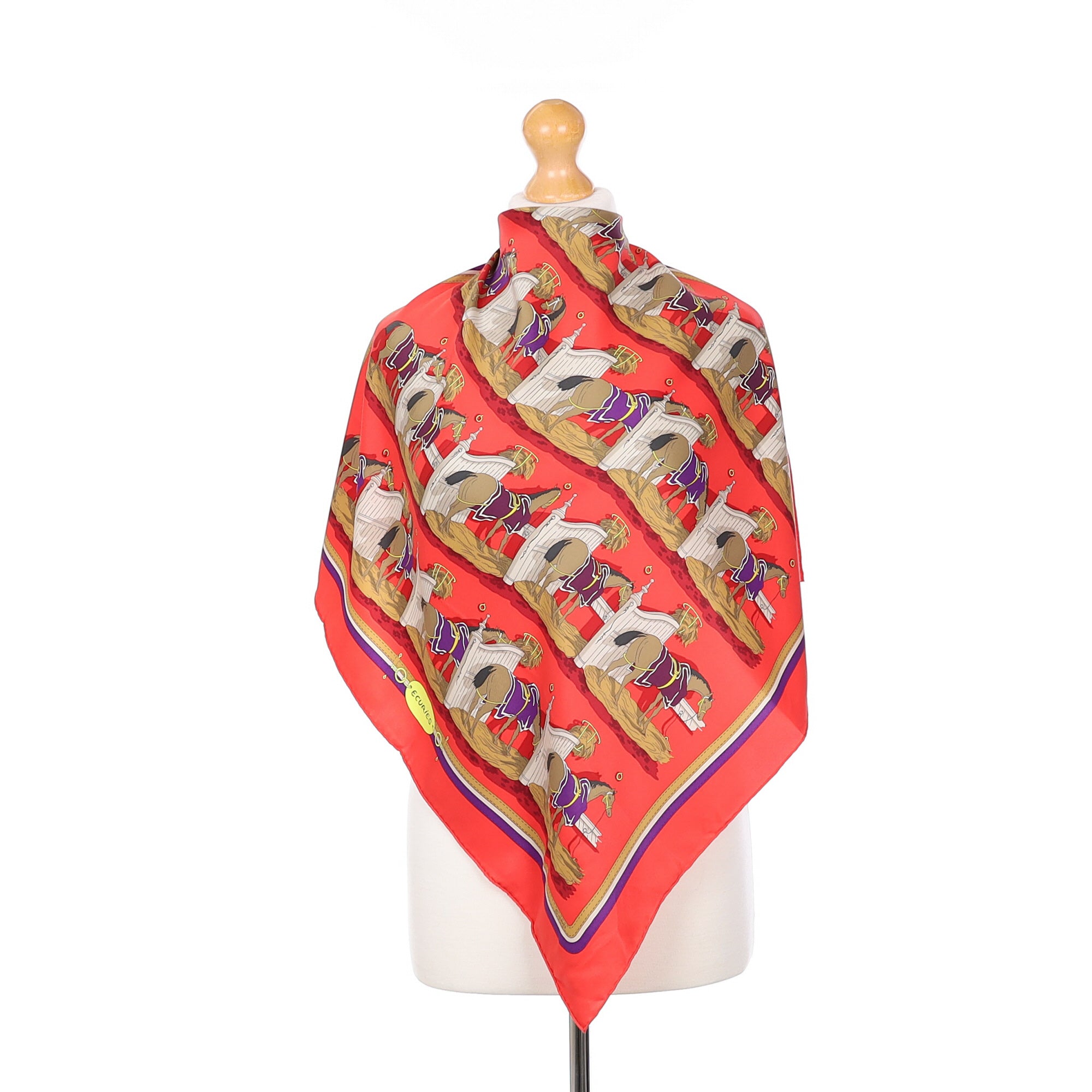 Hermès Ecuries Silk Scarf