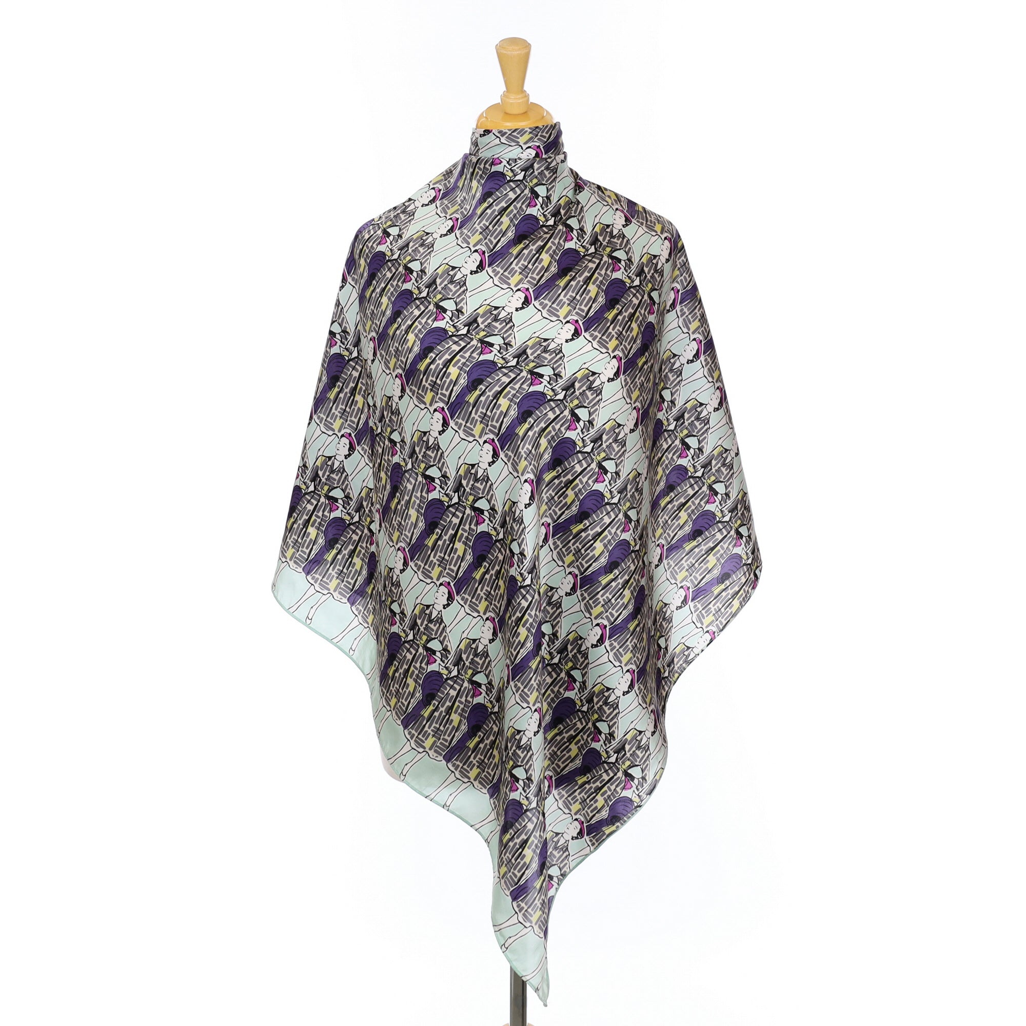 Elegant Model Design Silk Scarf