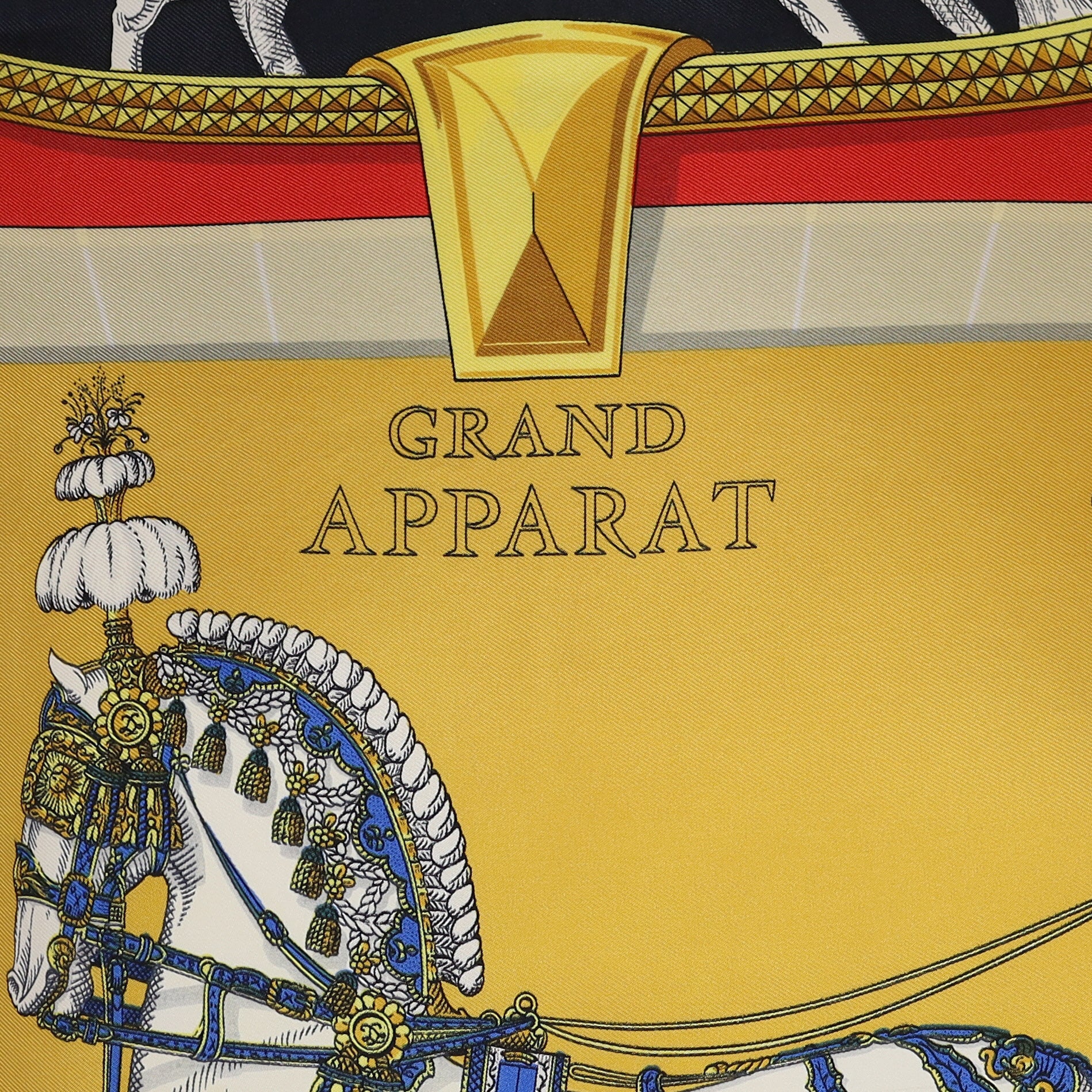 Hermès Grand Apparat Silk Scarf
