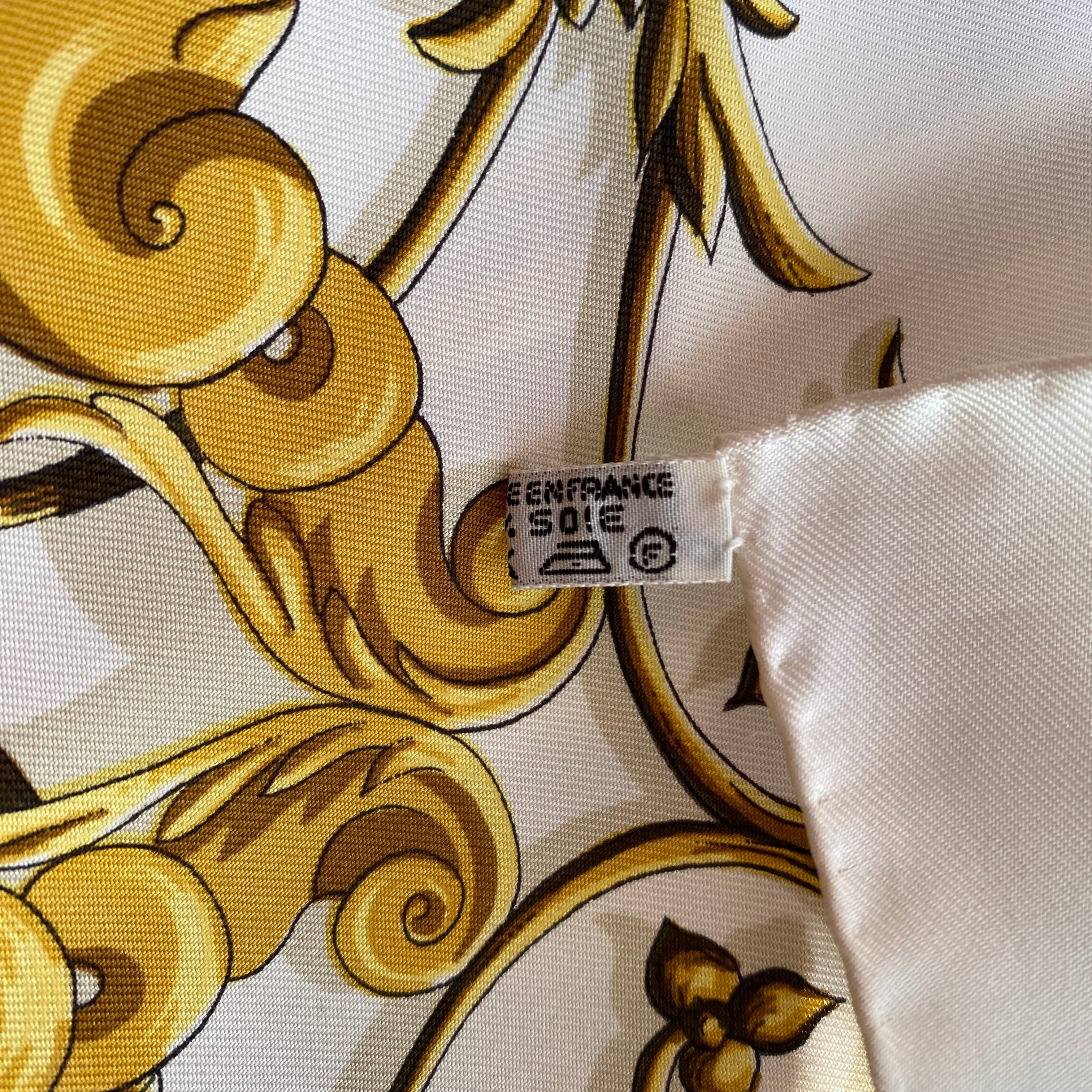 Hermès Dies et Hore Astrologie Silk Scarf