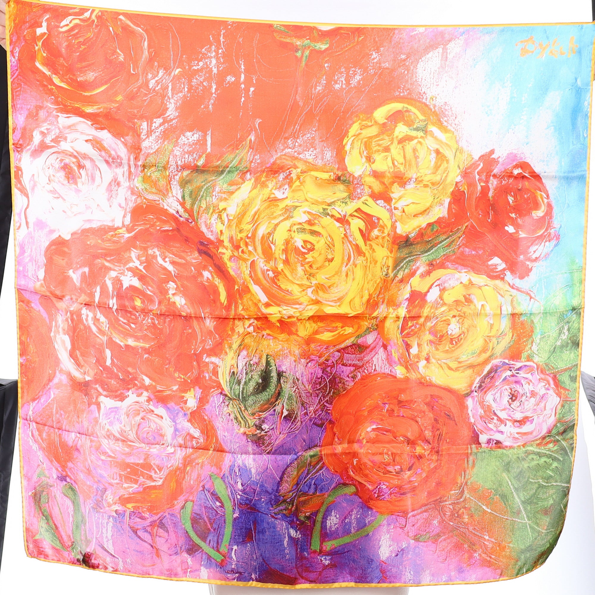 Brand New Boxed Aspinal Silk Scarf