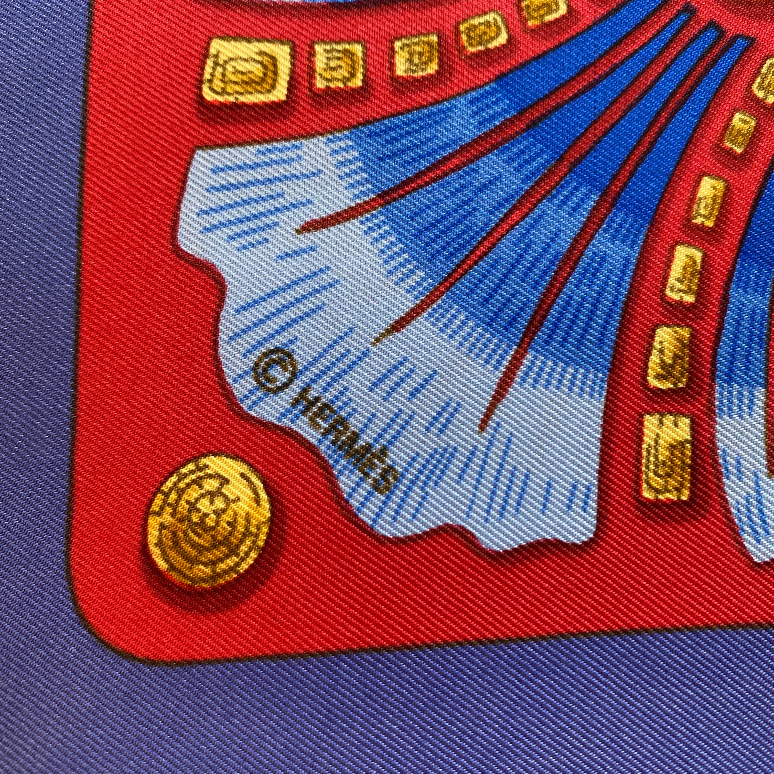 Hermès Cheval Turc Silk Scarf