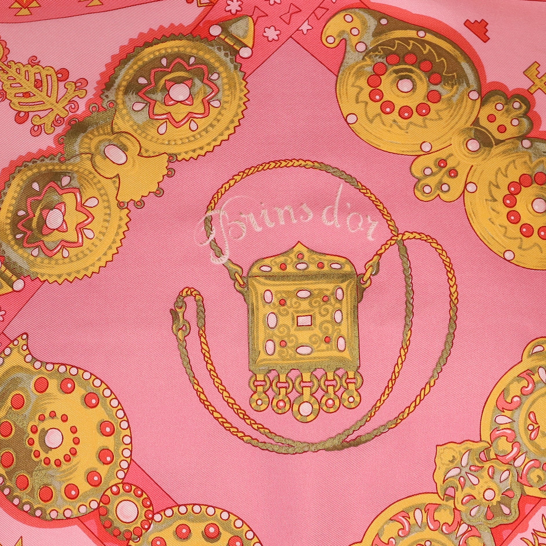 Hermès Brins D’or Silk Scarf