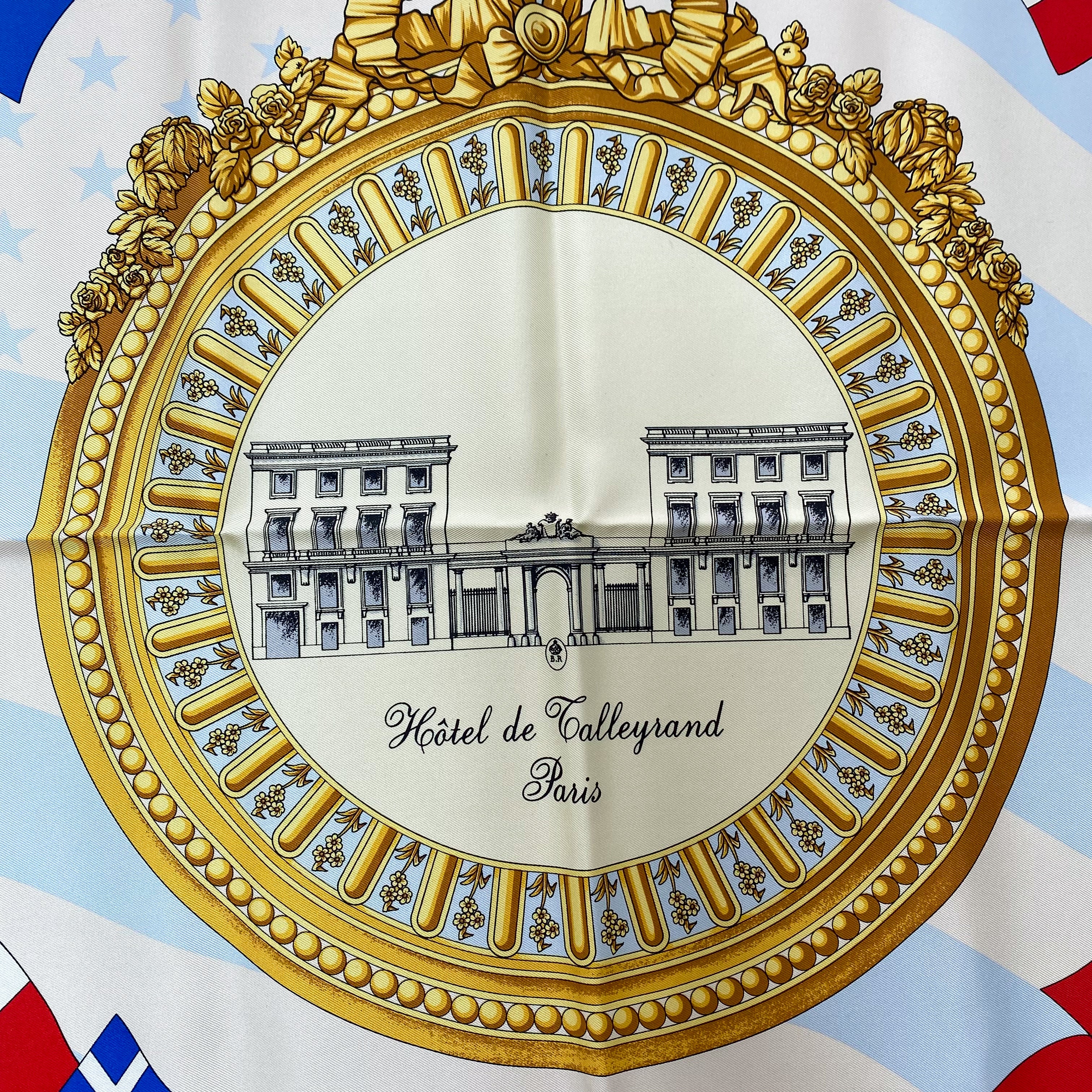 Brand New LR Paris Designer Silk Scarf