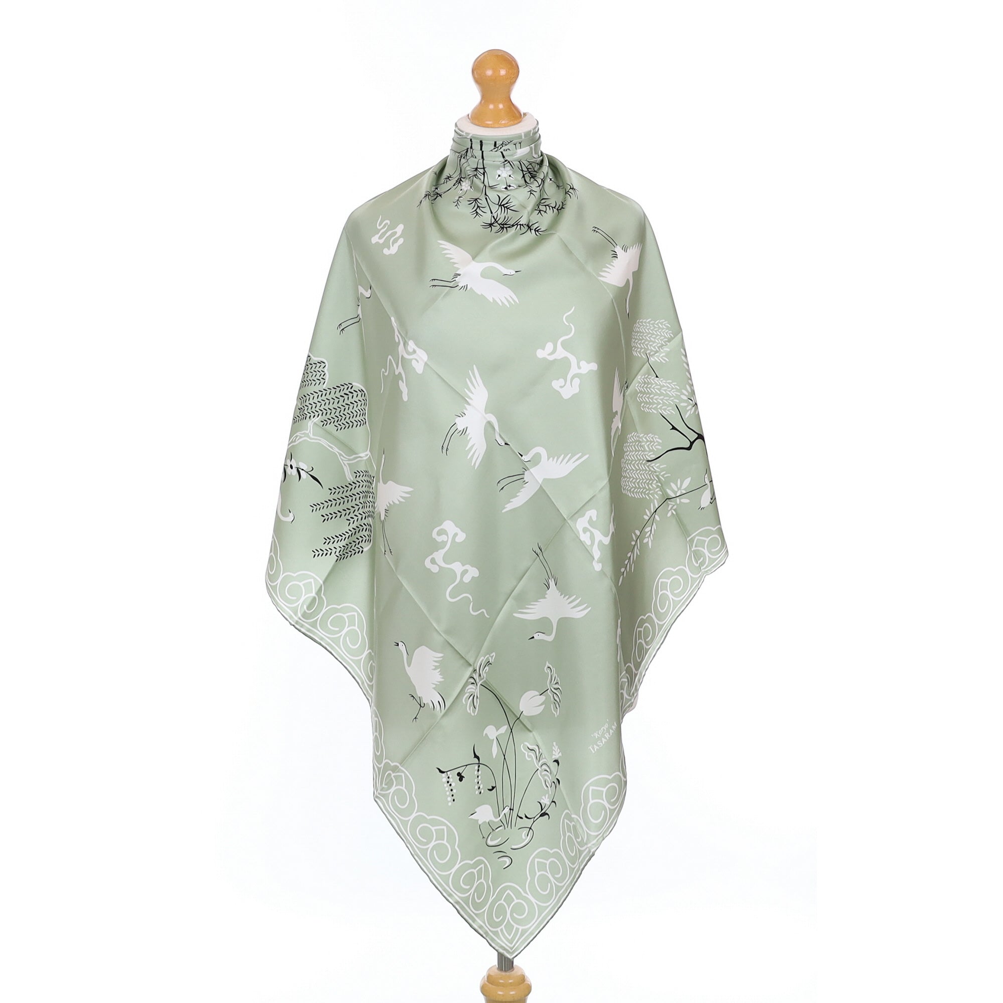 Brand New Bird Design Silk Scarf