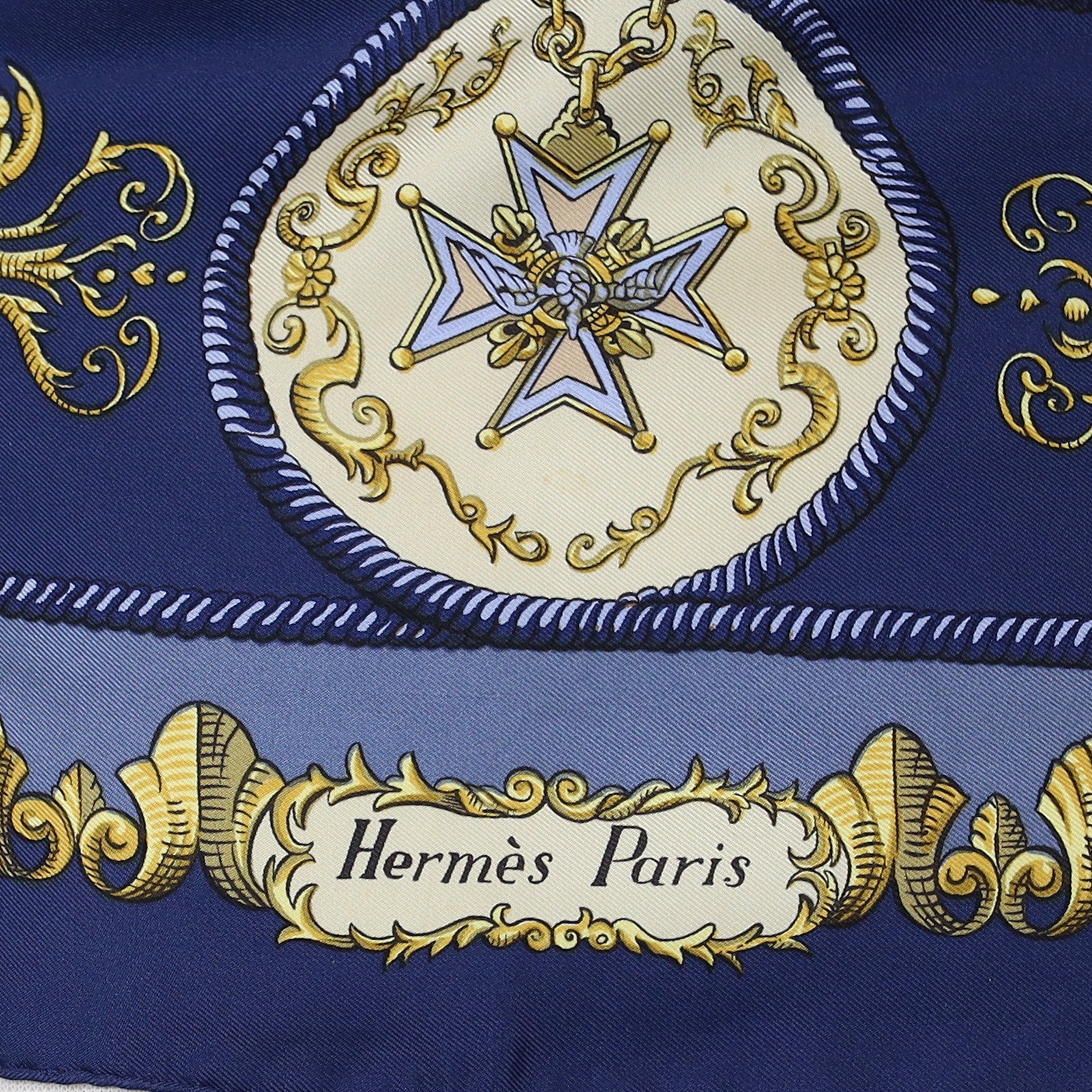 Hermès Lvdovicvs Magnvs Silk Scarf