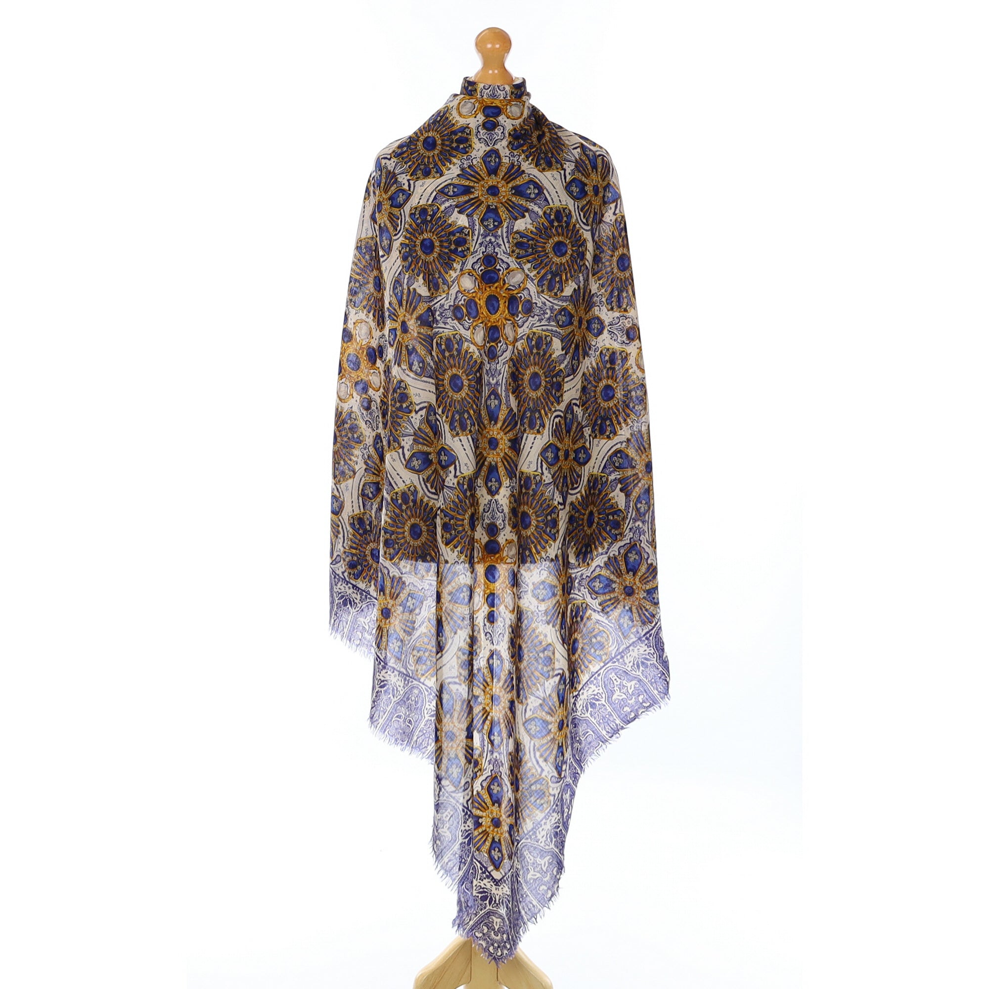 Chanel Wool and Silk Blend Scarf