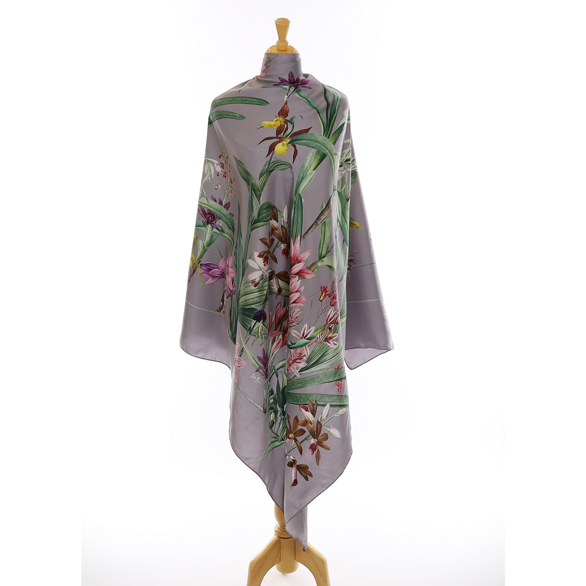St Piece Floral Extra Large Silk Scarf