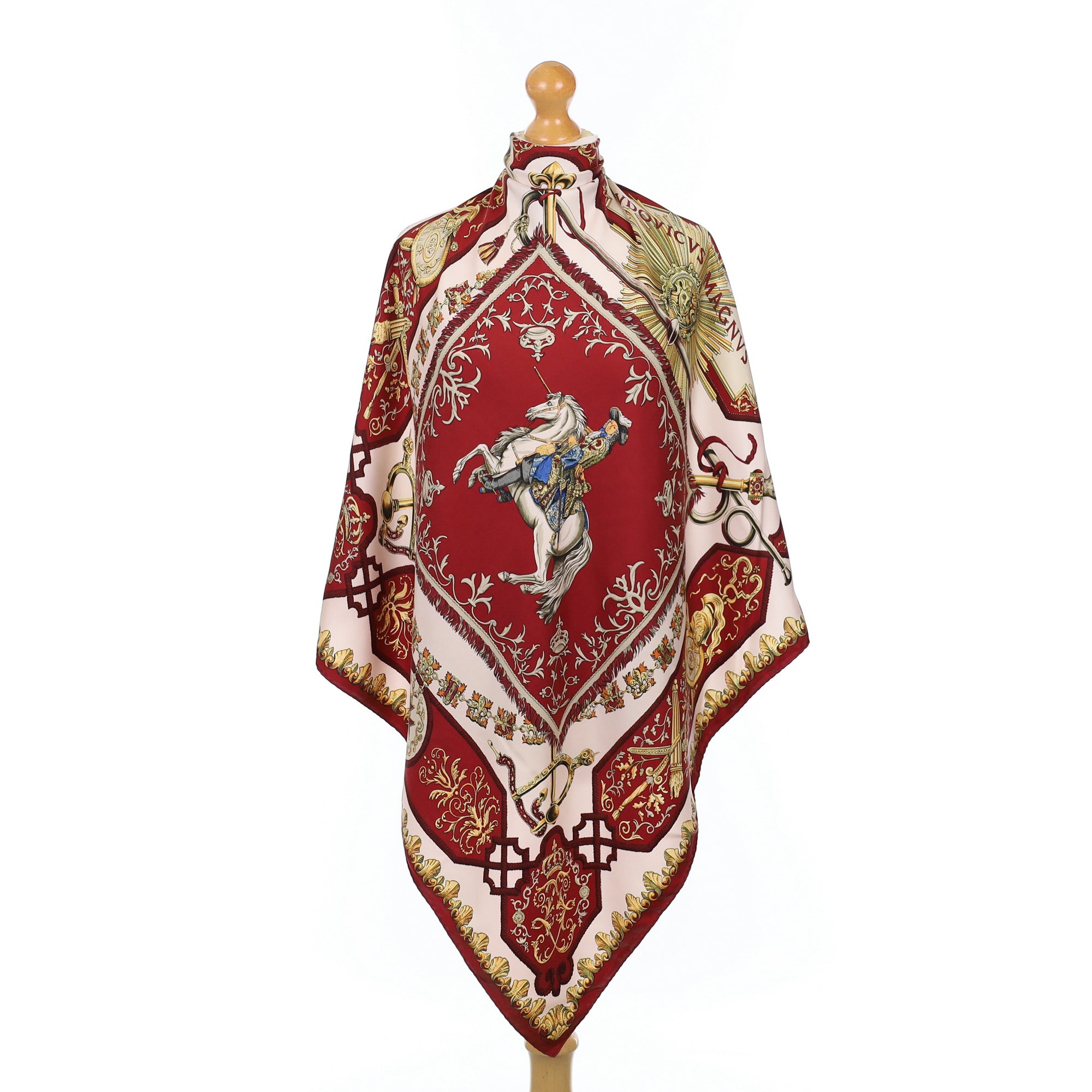 Hermès Lvdovicvs Magnvs Silk Scarf