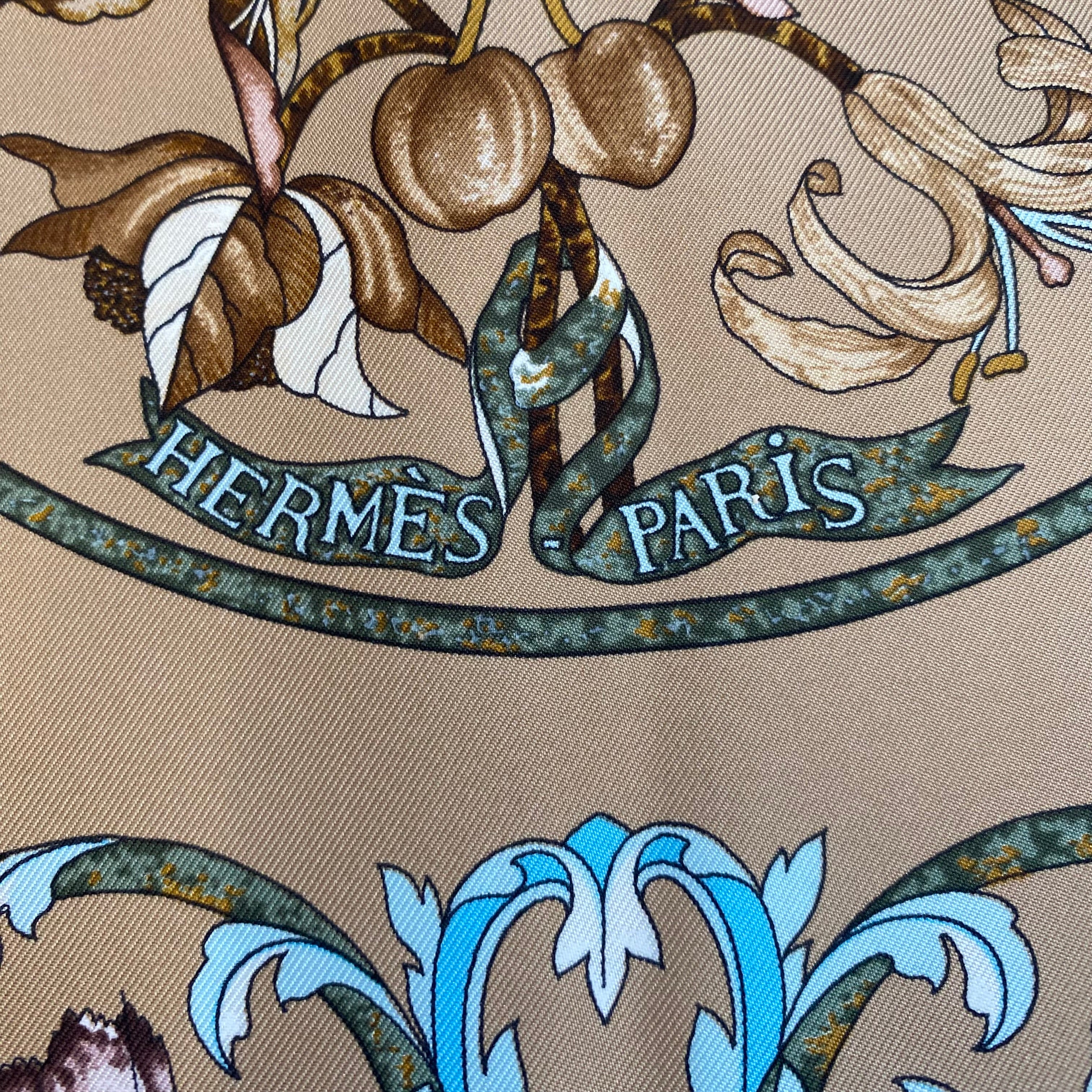 Boxed Hermès Pierres D’orient et D’occident Silk Scarf Quite Rare