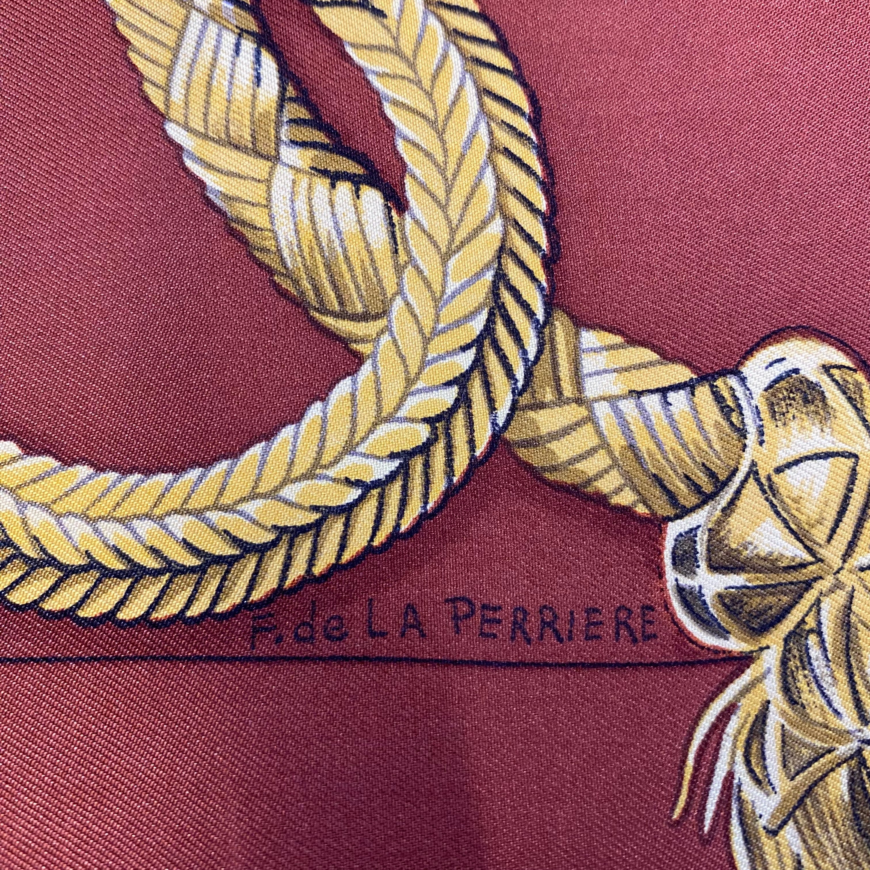 Hermès Palefroi Silk Scarf