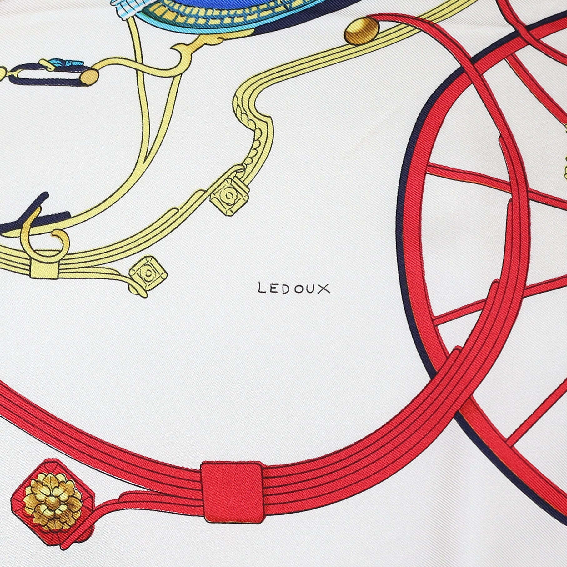 Hermès Springs Silk Scarf