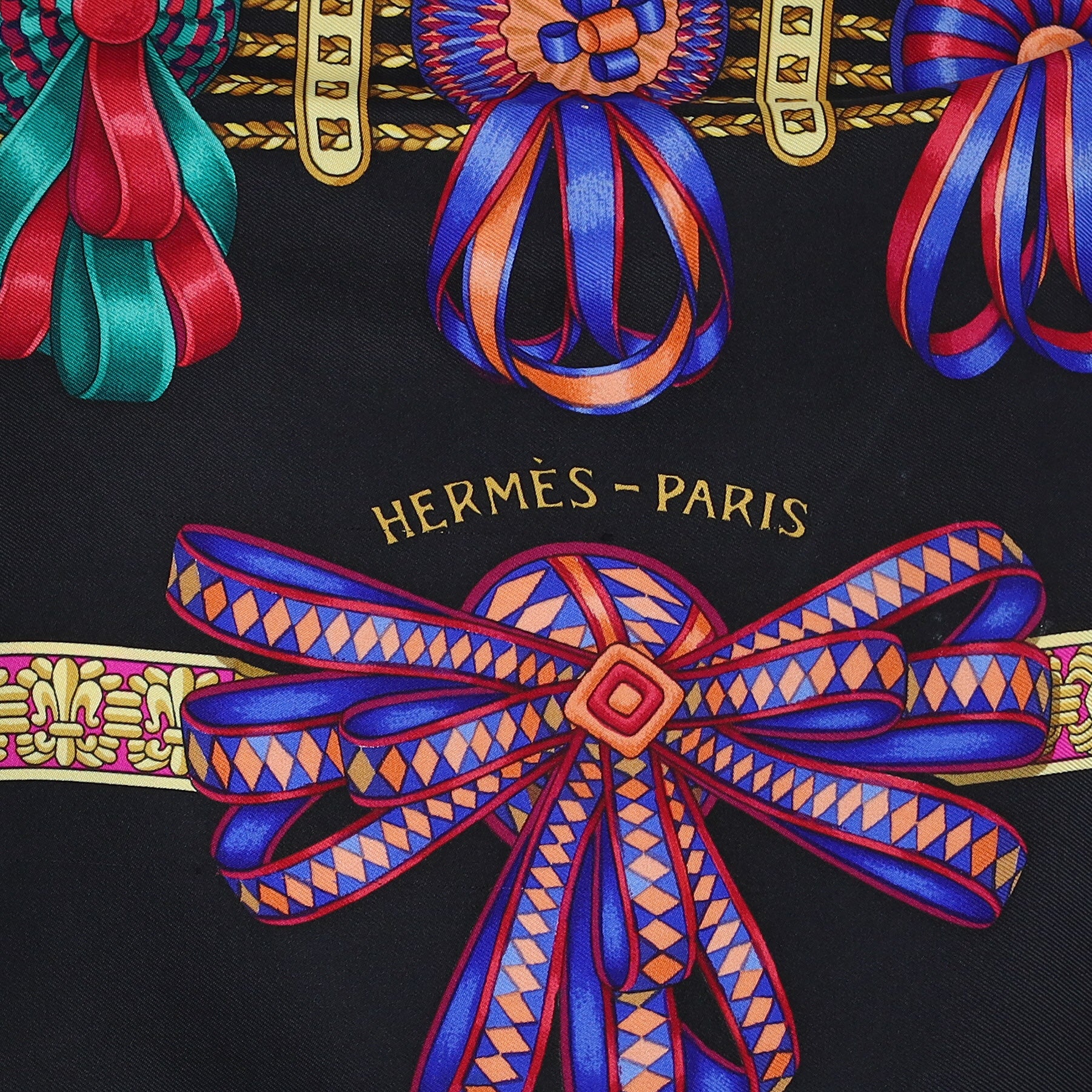 Hermès Les Rubans du Cheval Silk Scarf