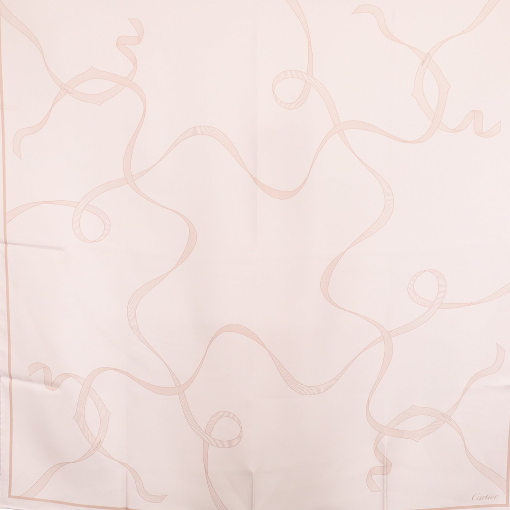 Brand New Cartier Designer Silk Scarf
