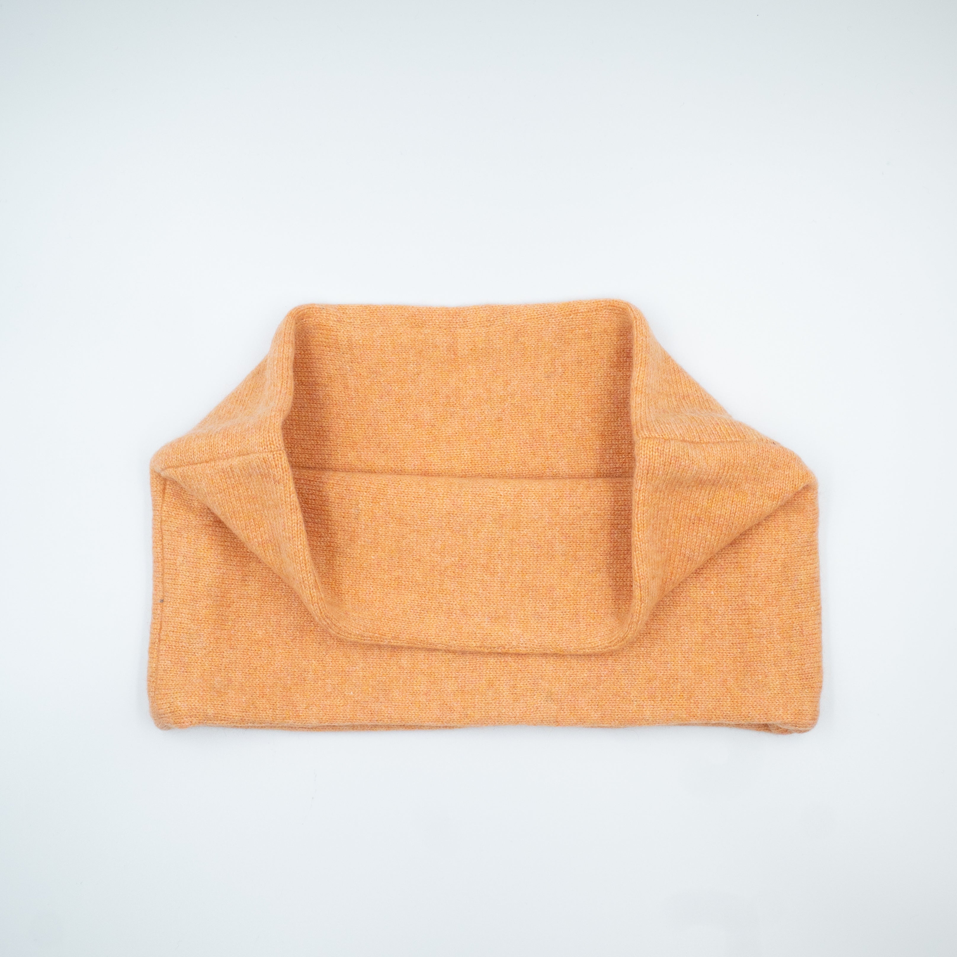 Terracotta Orange Cashmere Neck Warmer
