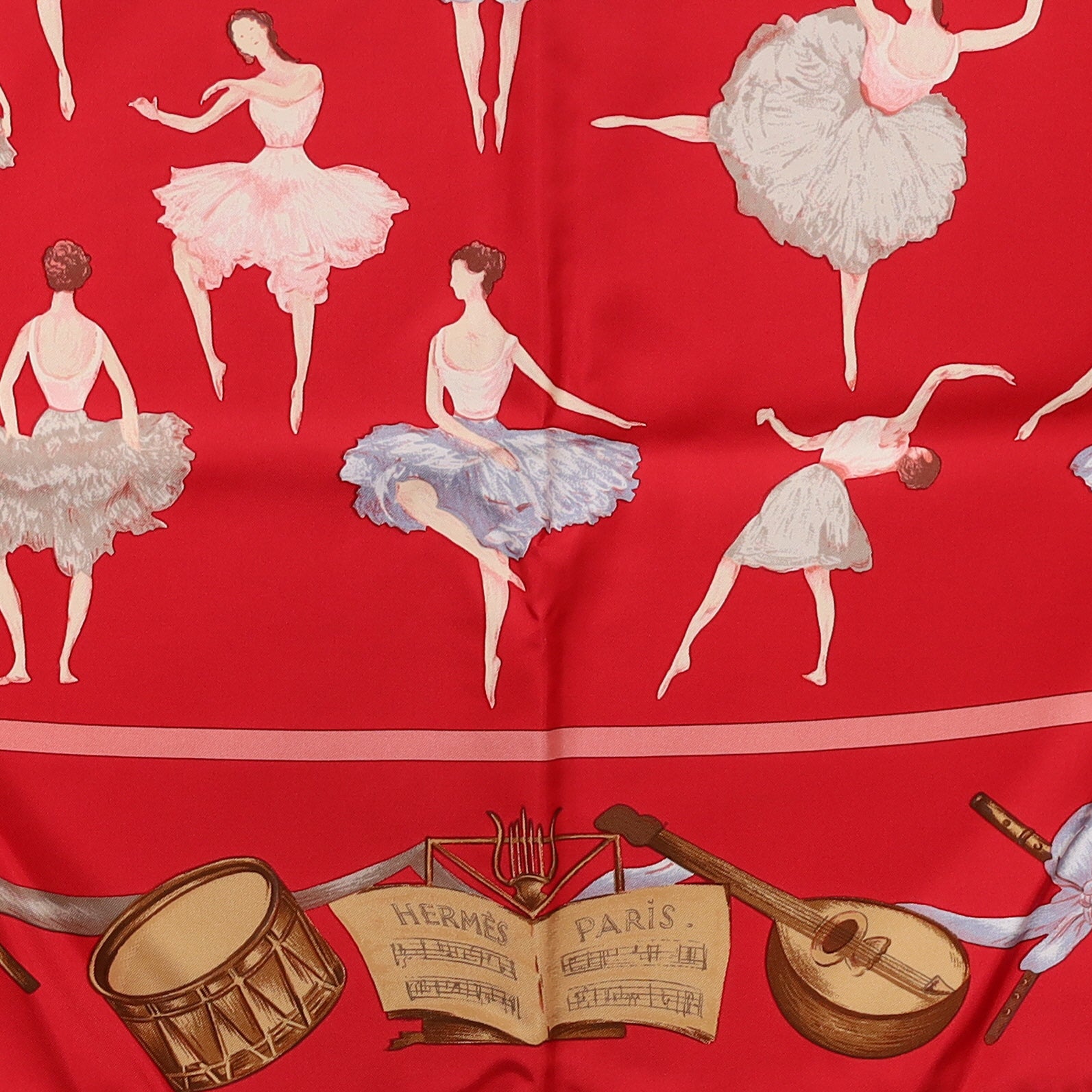 Pristine Boxed Hermès La Danse Silk Scarf