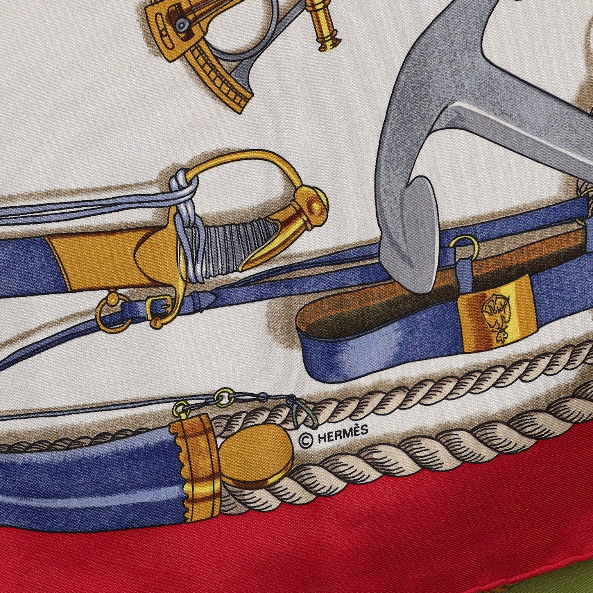 Hermès Musée Silk Scarf