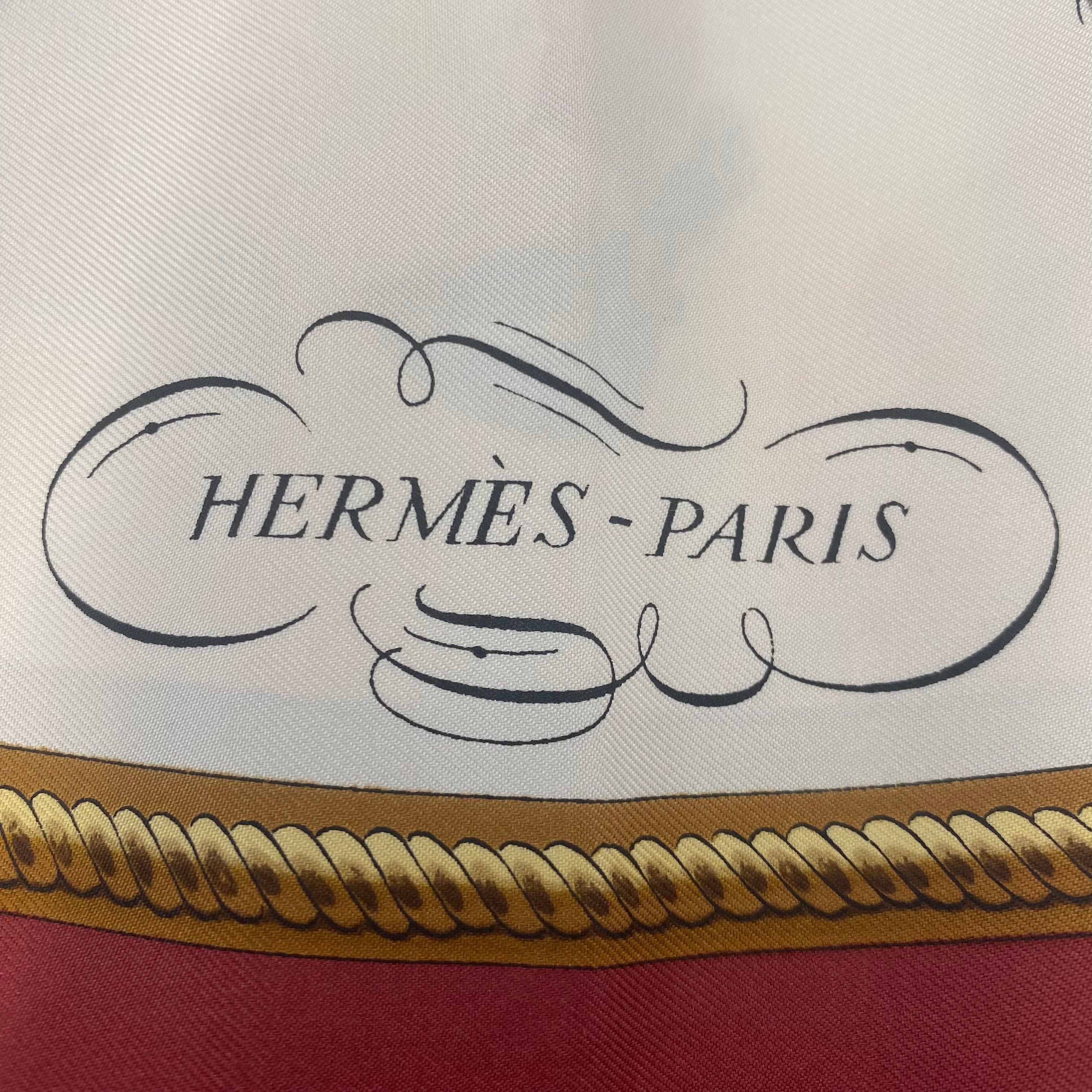 Hermès Reprise Silk Scarf