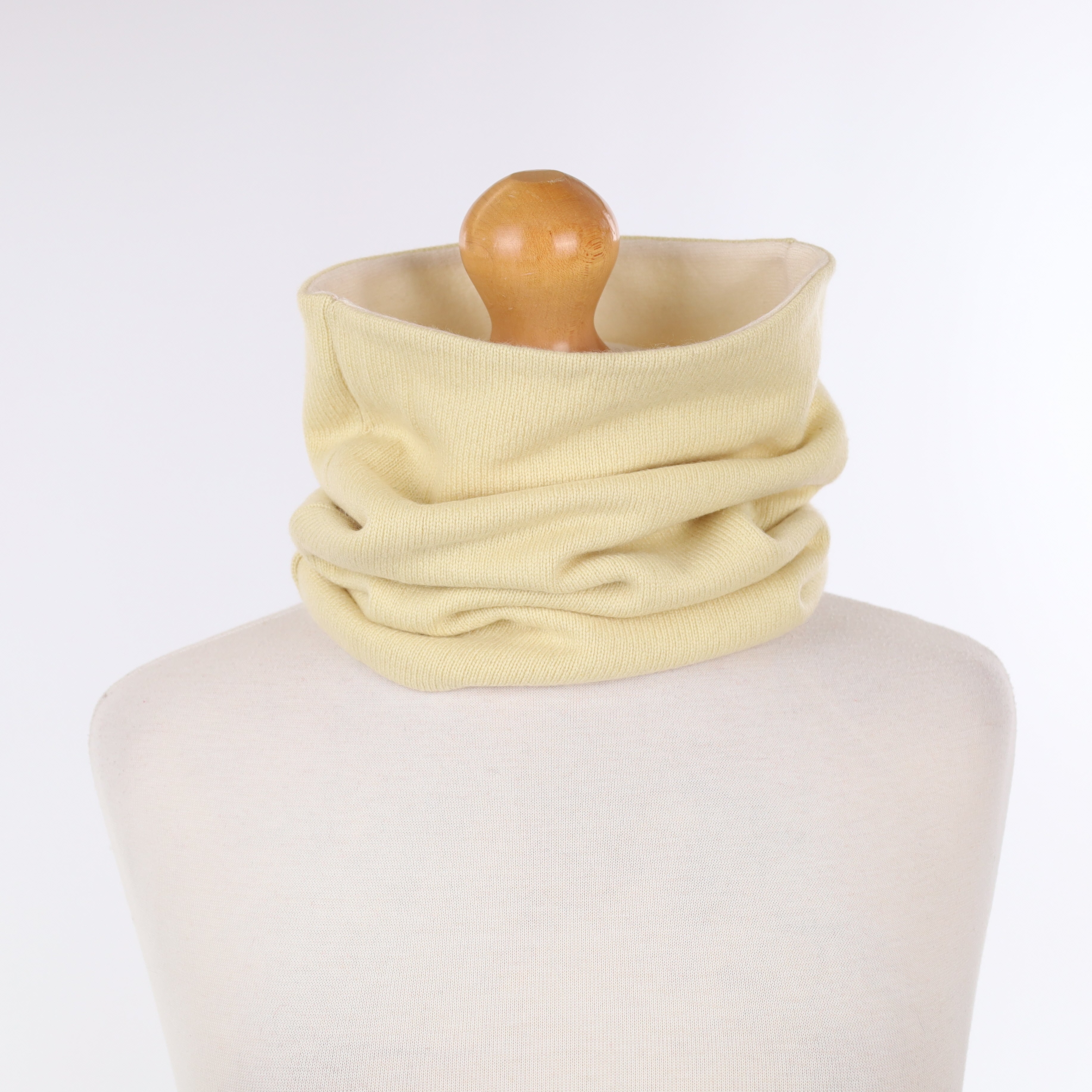 Buttermilk and Cream Luxury Double Layered Snood